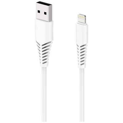 2GO Apple Lightning Stecker auf USB-A Stecker Kabel 1 USB-Kabel
