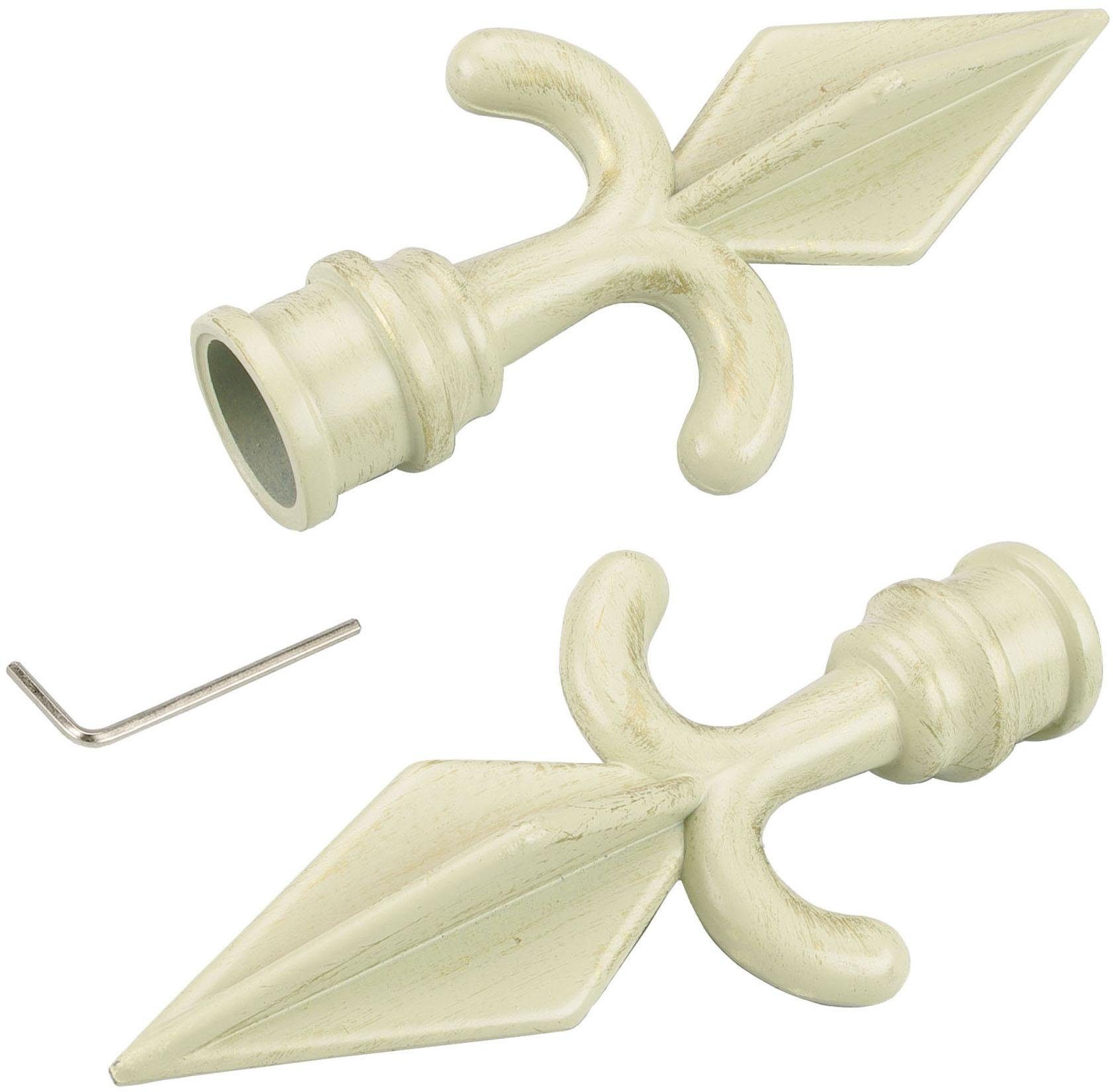 Liedeco Gardinenstangen-Endstück Amor, Gardinen, (Set, 2-St), günstig online kaufen