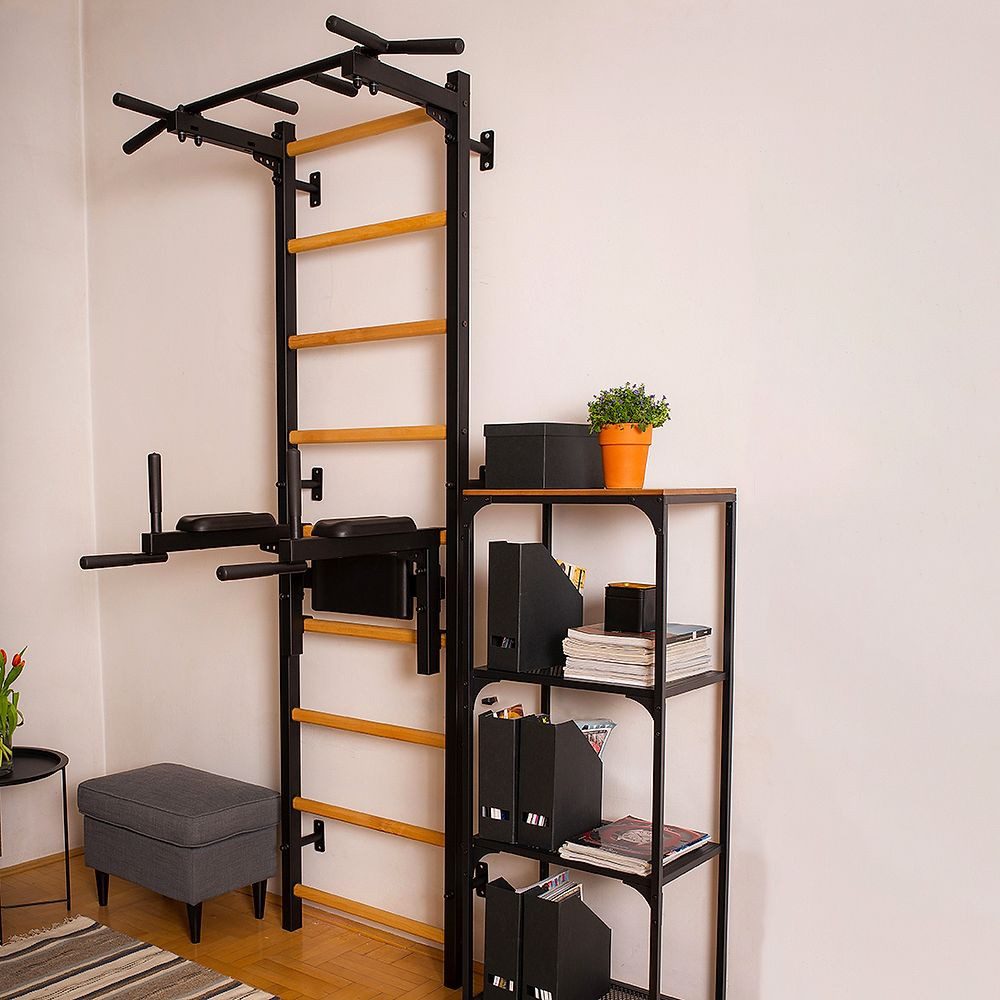 BenchK Sprossenwand Dipstange DB1B, Stabile und verstellbare Dip-Stange für BenchK Sprossenwände