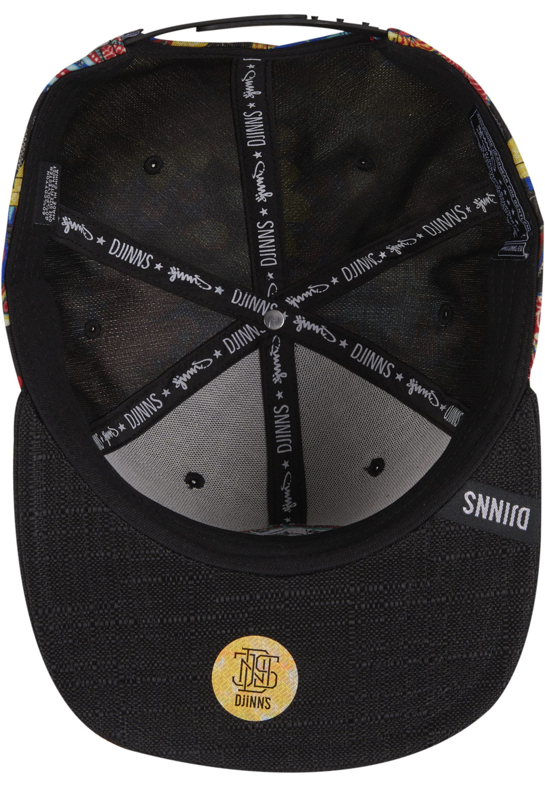 Djinns Trucker Cap Djinns 6P SB Peacock Linen
