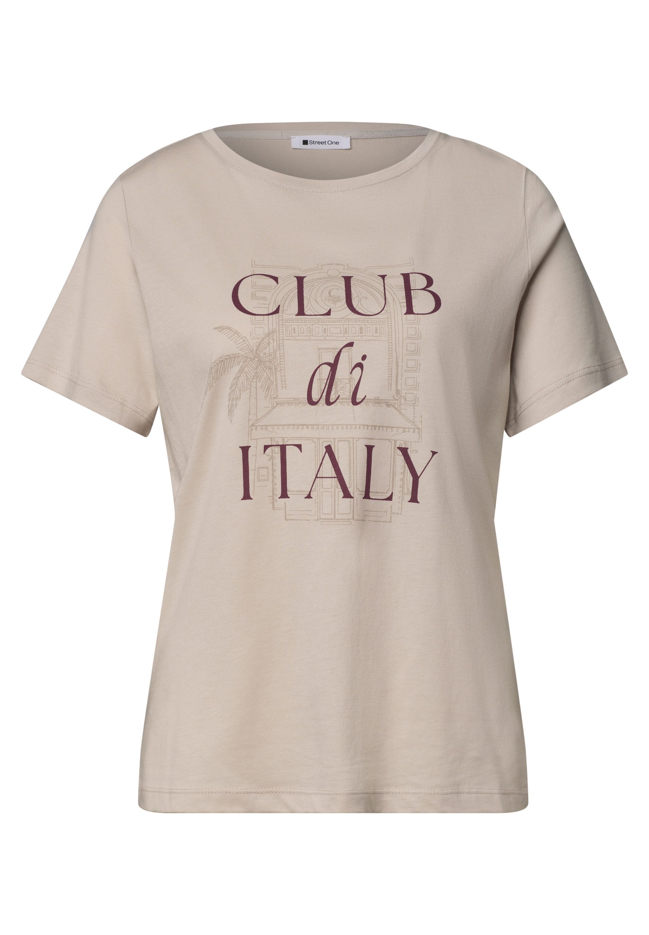 STREET ONE Kurzarmshirt Sommershirt mit Artwork – Bild 5 von 5