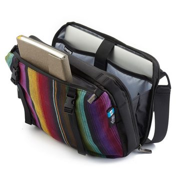 Ethnotek Laptoptasche Somanya Sling Messenger Tasche, Umhängetasche aus Recycling PET Material