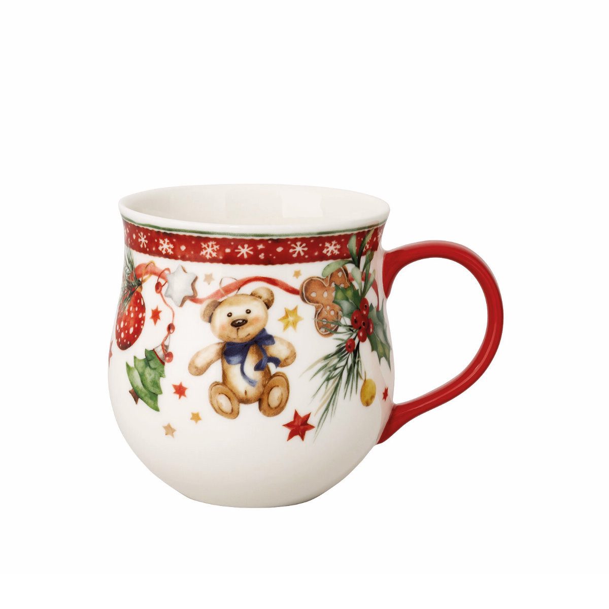 Hutschenreuther Becher My Mug Weihnachtsgeschirr, Porzellan, 0,45 L
