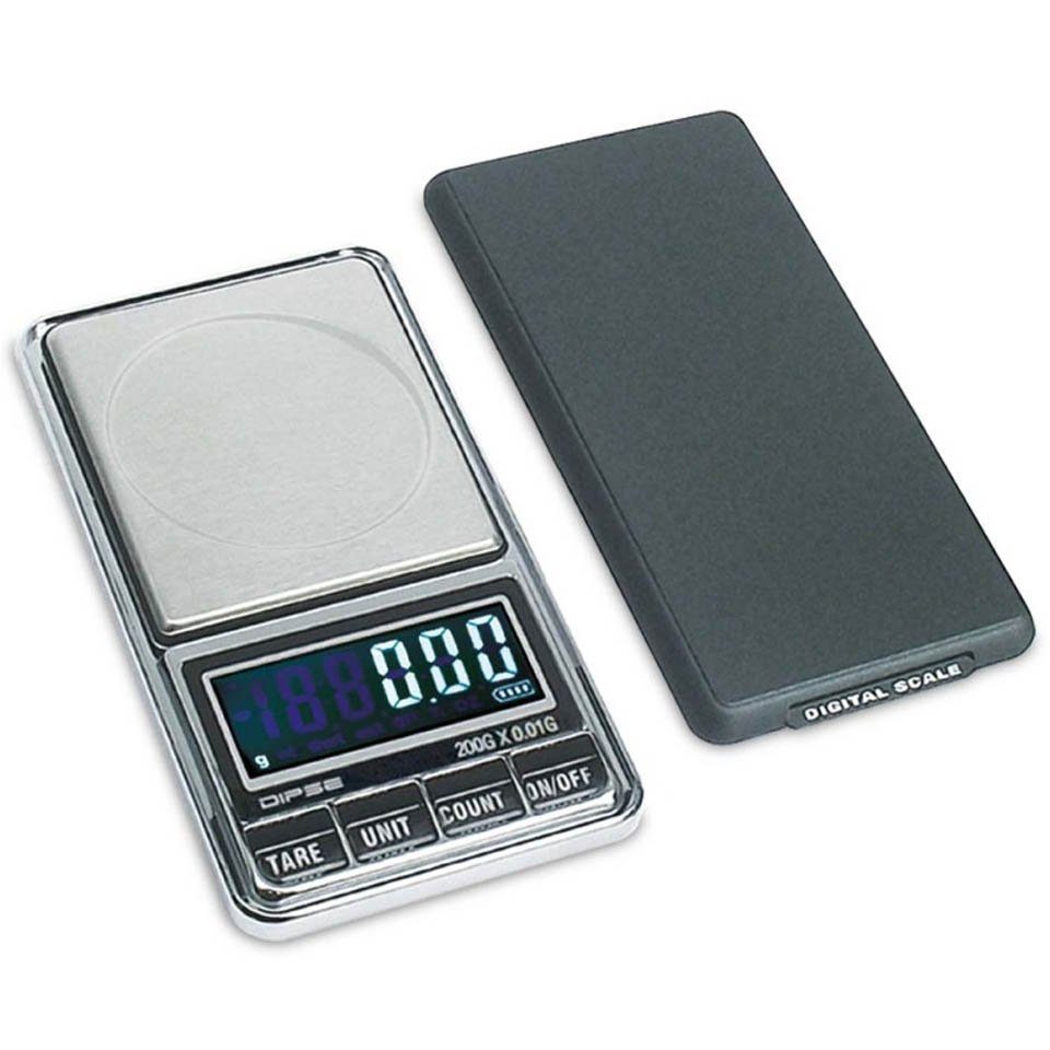 Feinwaage USB 200 x 0,01g Digitalwaage - Taschenwaage mit USB-Stromversorgung