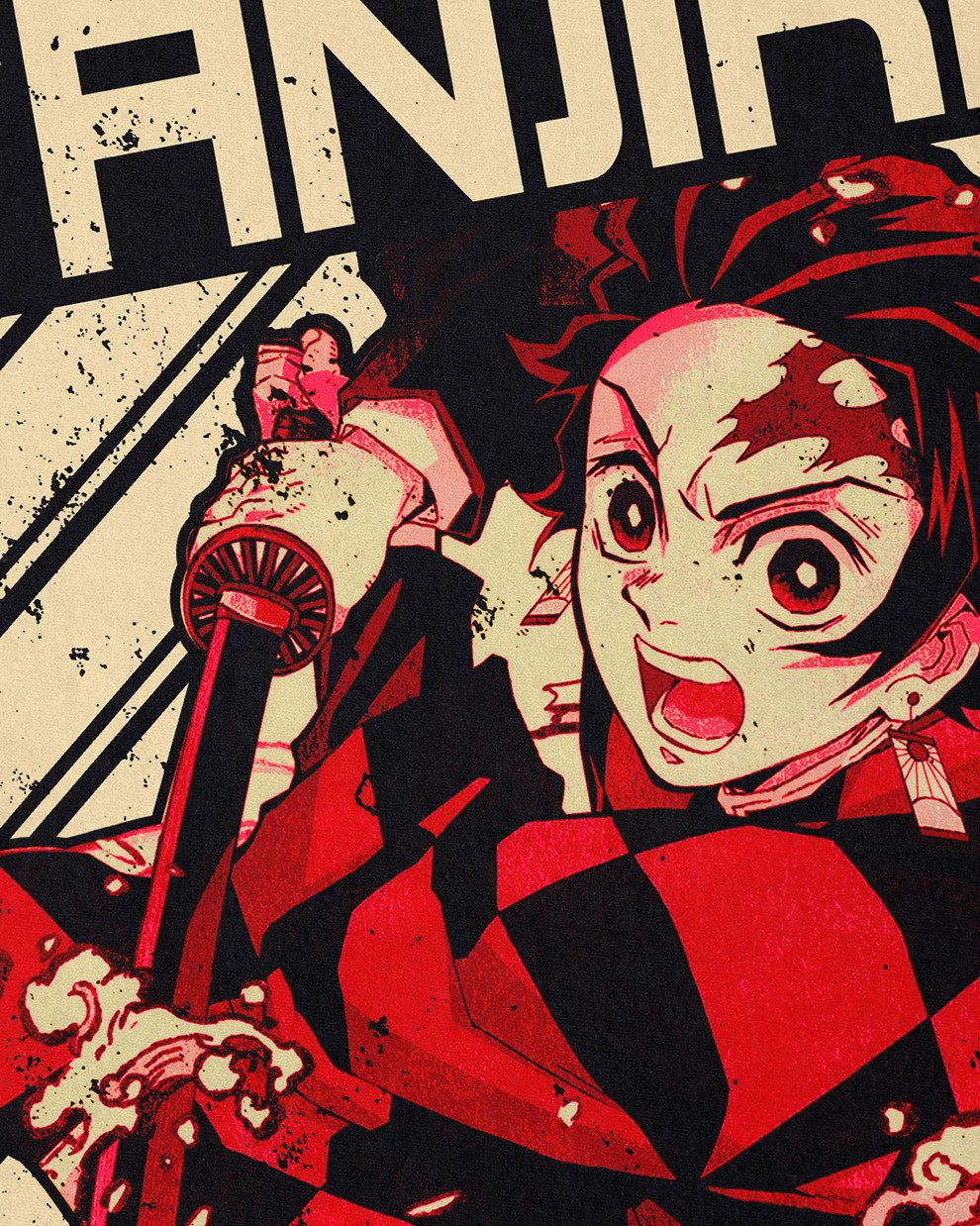 style3 T-Shirt Brave Tanjiro demon slayer japan manga günstig online kaufen