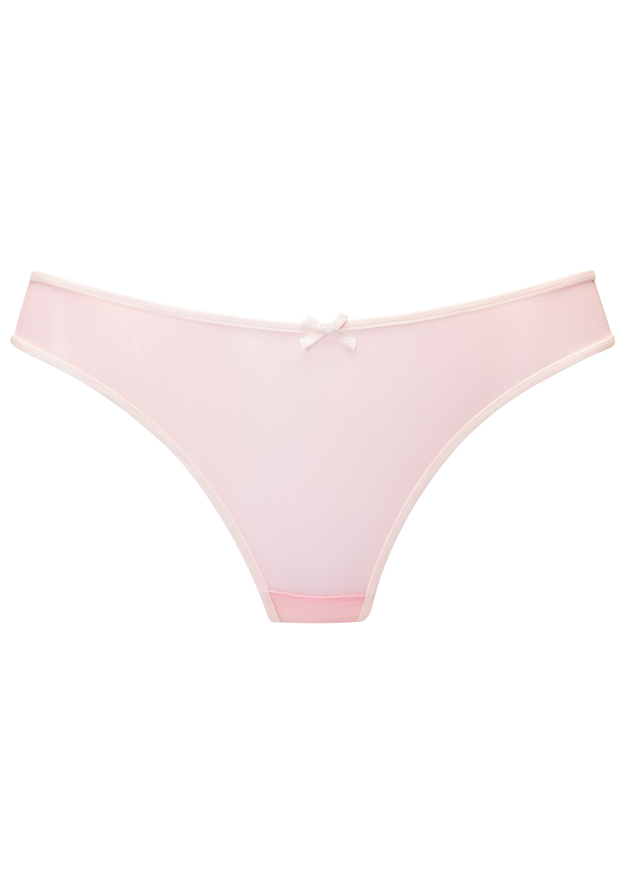 Vivance String Finja aus transparentem Soft-Mesh, transparente Unterwäsche, Dessous
