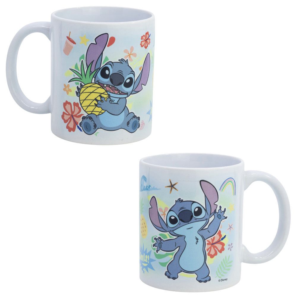 Disney Tasse Disney Lilo und Stitch Teetasse Kaffeetasse Geschenkidee 325 ml, Keramik