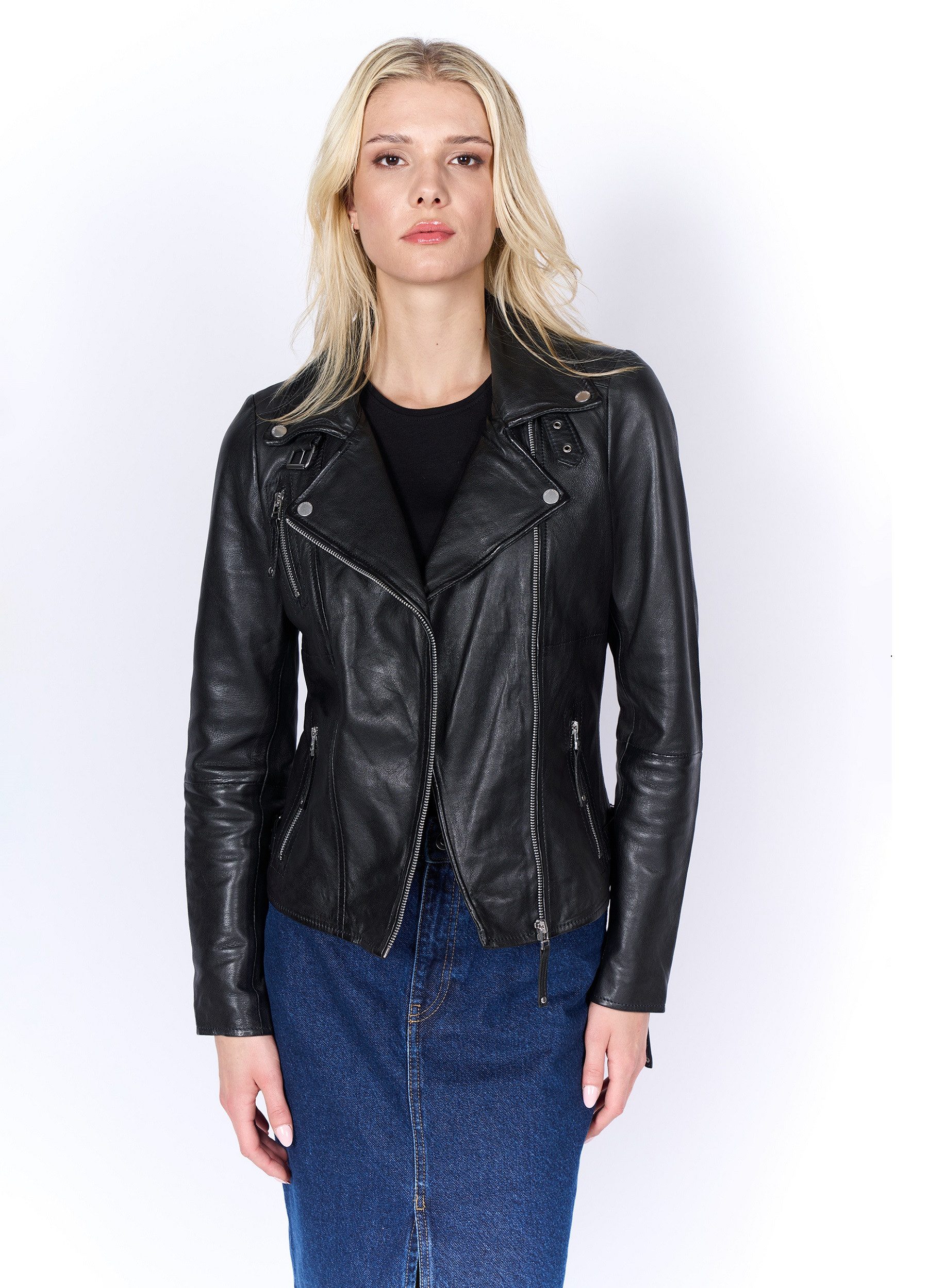 Freaky Nation Lederjacke Biker Princess günstig online kaufen
