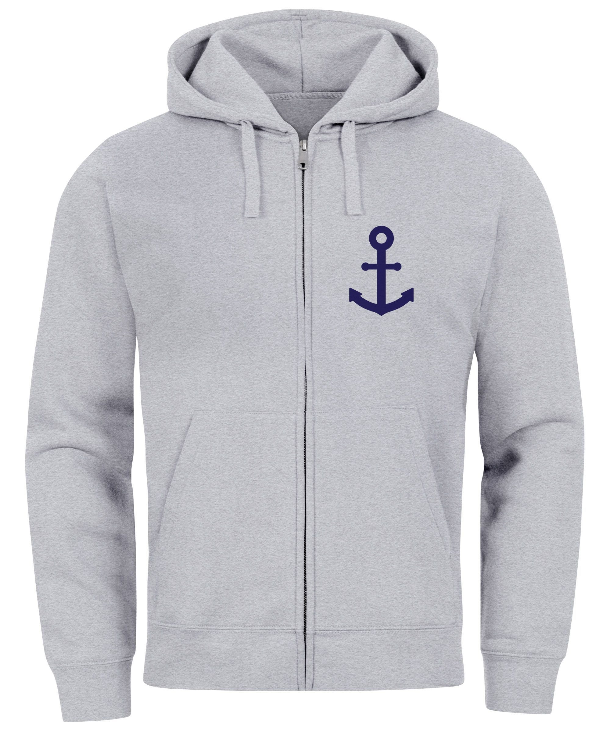 Neverless Sweatjacke Zip-Hoodie Herren Sweatjacke mit günstig online kaufen