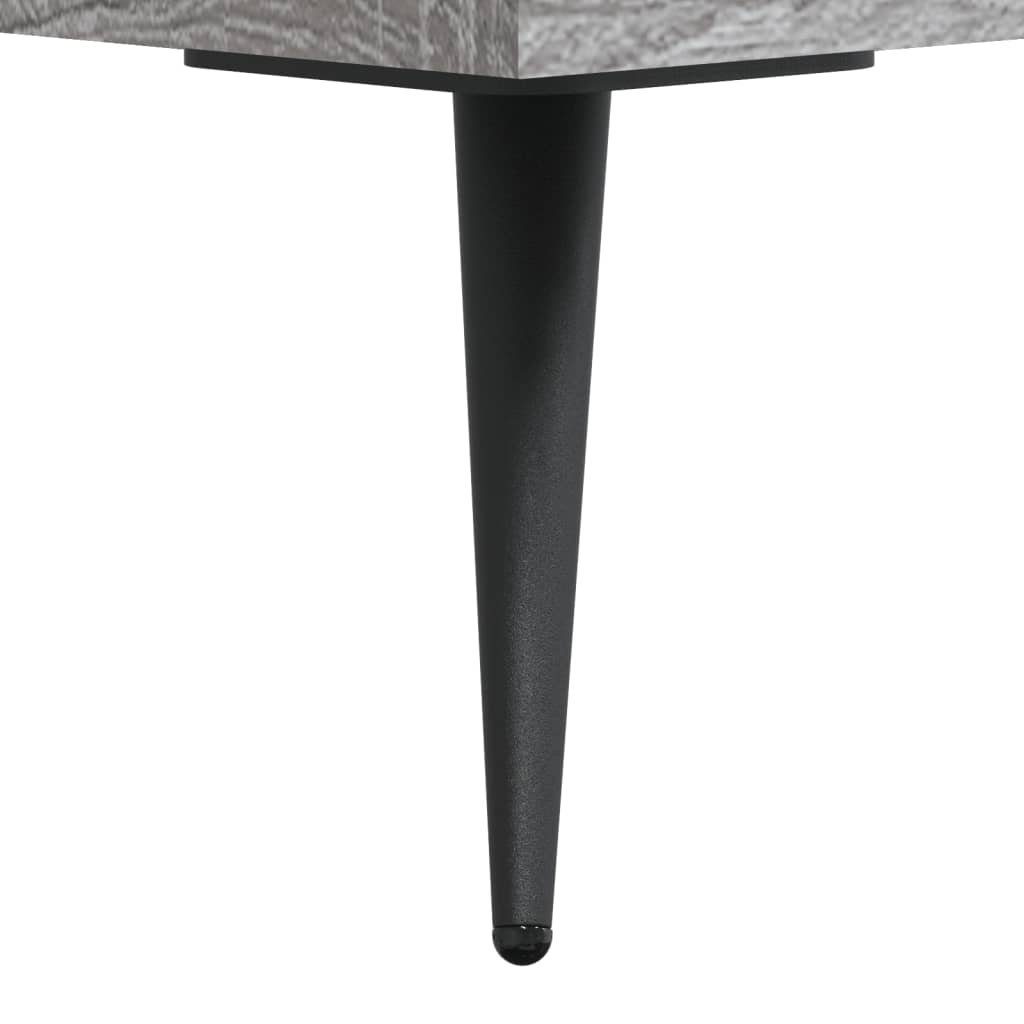 Schreibtisch Holzwerkstoff Sonoma cm 140x50x75 Grau furnicato