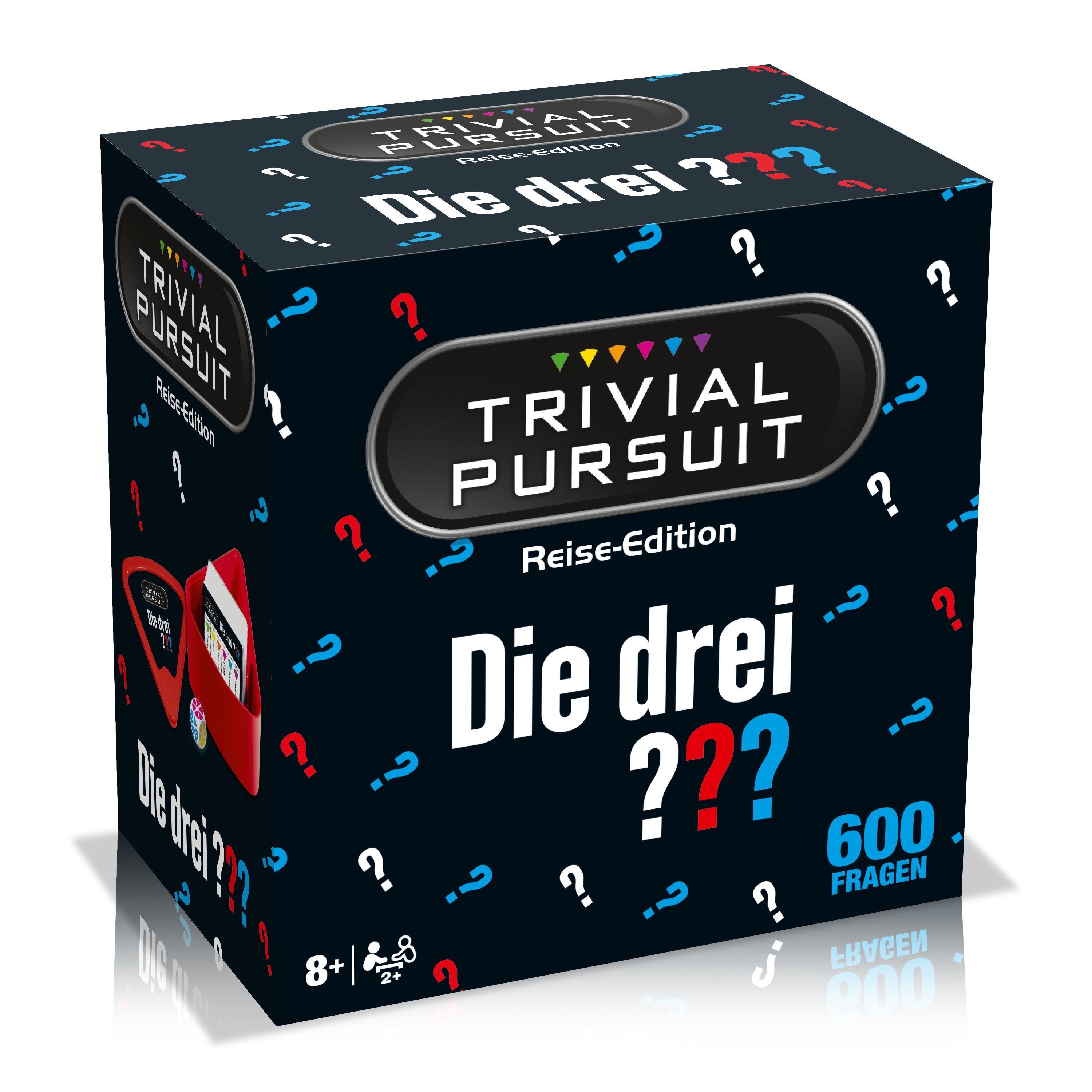 Winning Moves Spiel Trivial Pursuit - Die Drei ??? Fragezeichen, Wissenspiel