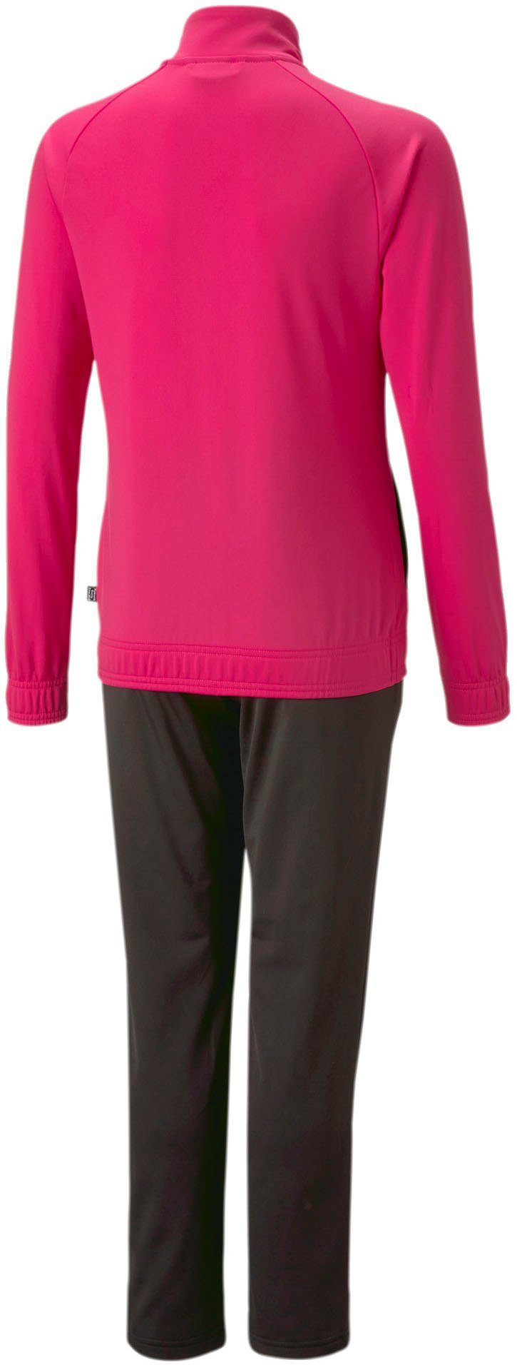 OP (2-tlg) SUIT fuchsia+schw PUMA Trainingsanzug TRICOT G