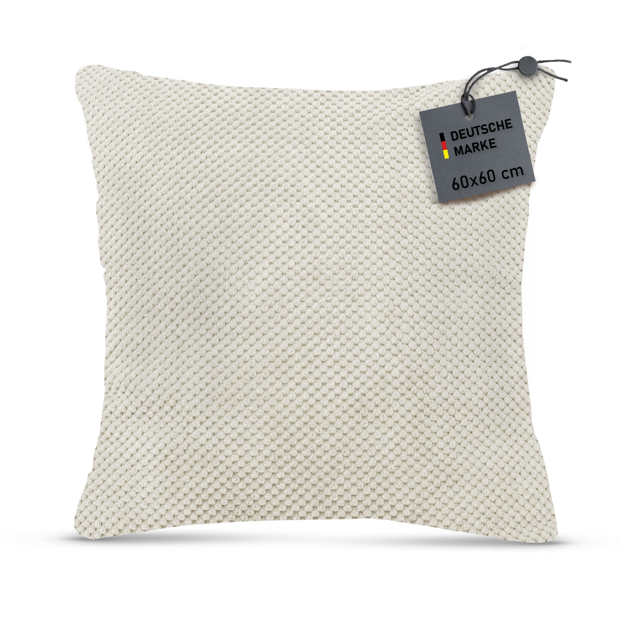 Bestlivings Kissenbezug Kissenhülle Bubble 60x60 cm, 3D Effekt, verdeckter günstig online kaufen