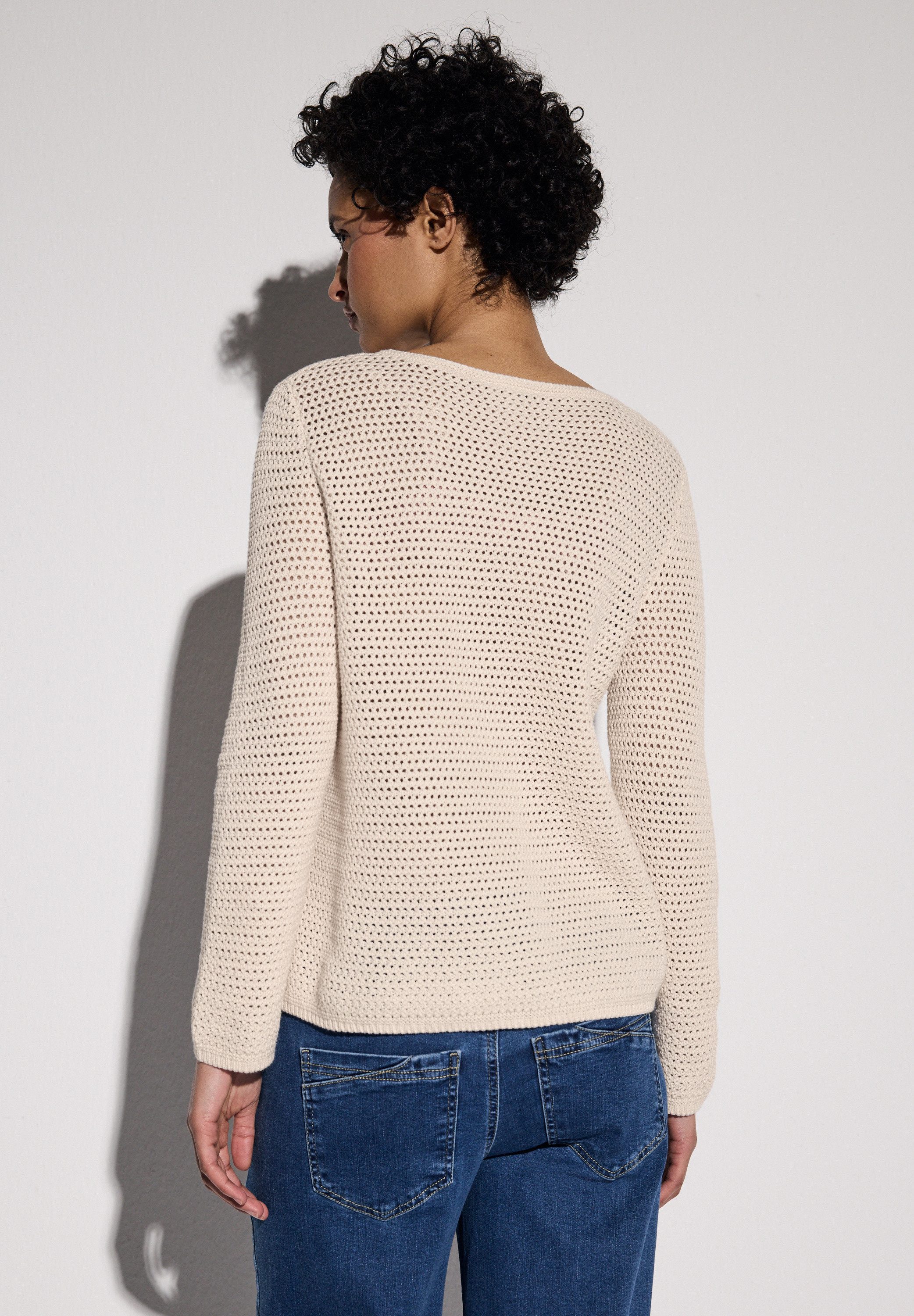 STREET ONE Strickpullover mit U-Boot-Ausschnitt