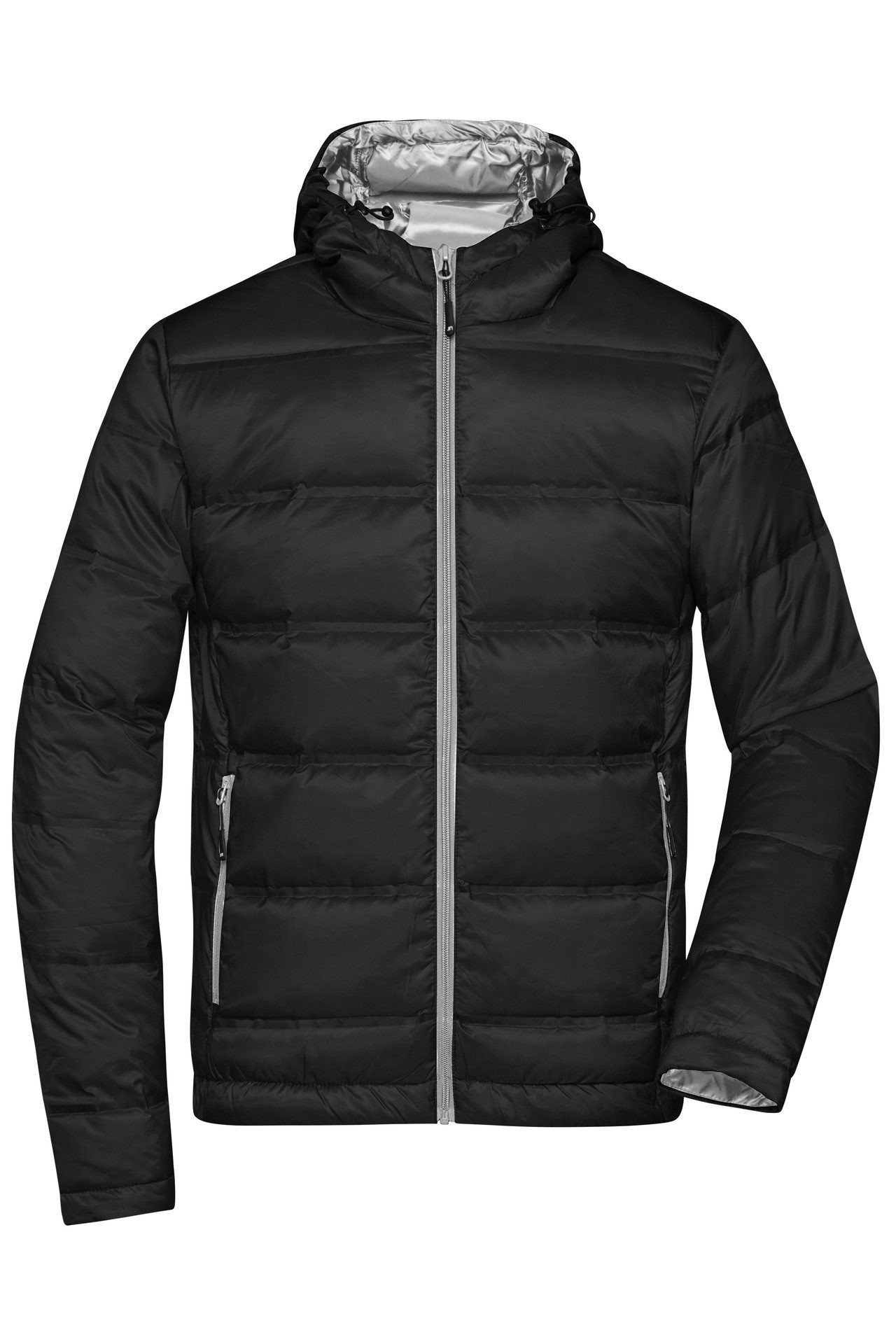James & Nicholson Daunenjacke Sportliche Herren Daunenjacke mit Kontrast-In günstig online kaufen