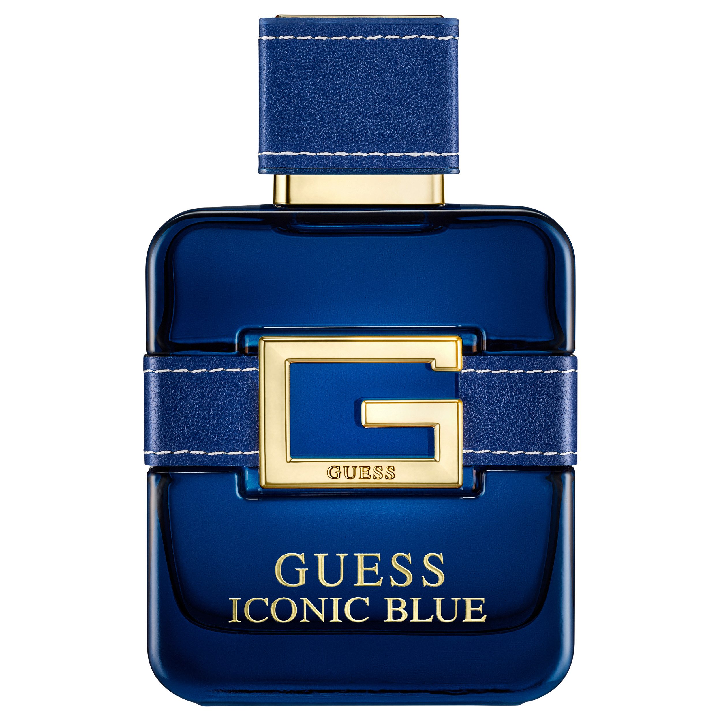 Guess Eau de Parfum ICONIC BLUE EDP, holzig-fougère Duftcharakter, mit Meersalz