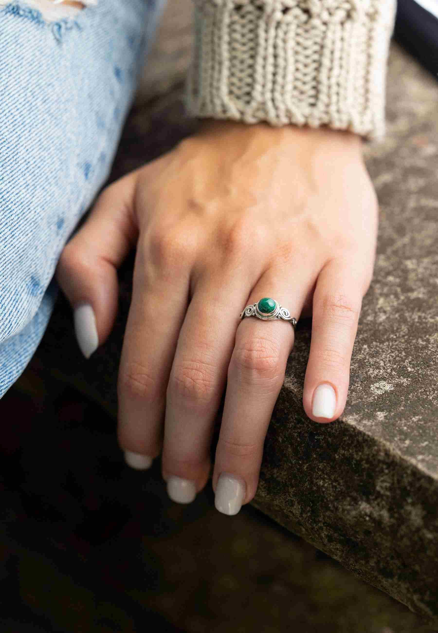 mantraroma Silberring KINURI aus 925 Silber günstig online kaufen