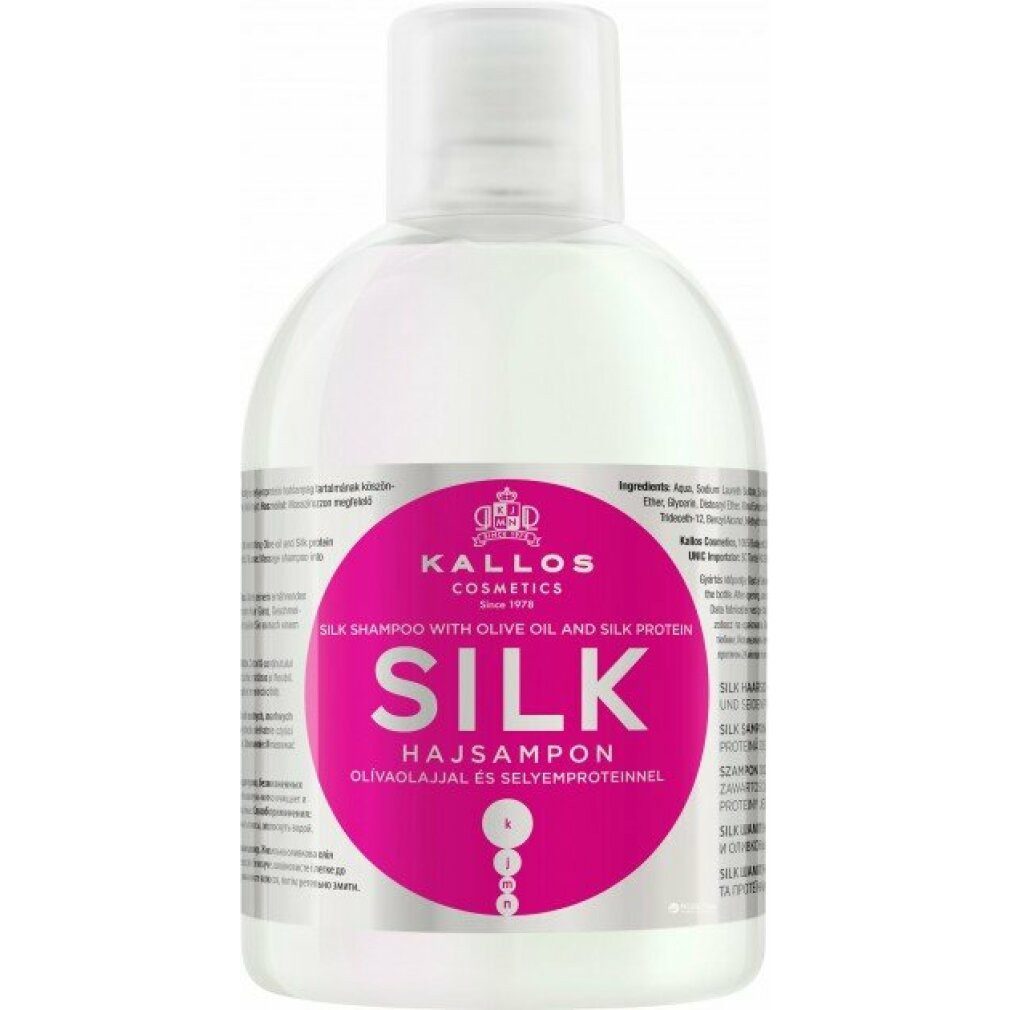 Haarshampoo Kallos Silk Shampoo 1000 ml