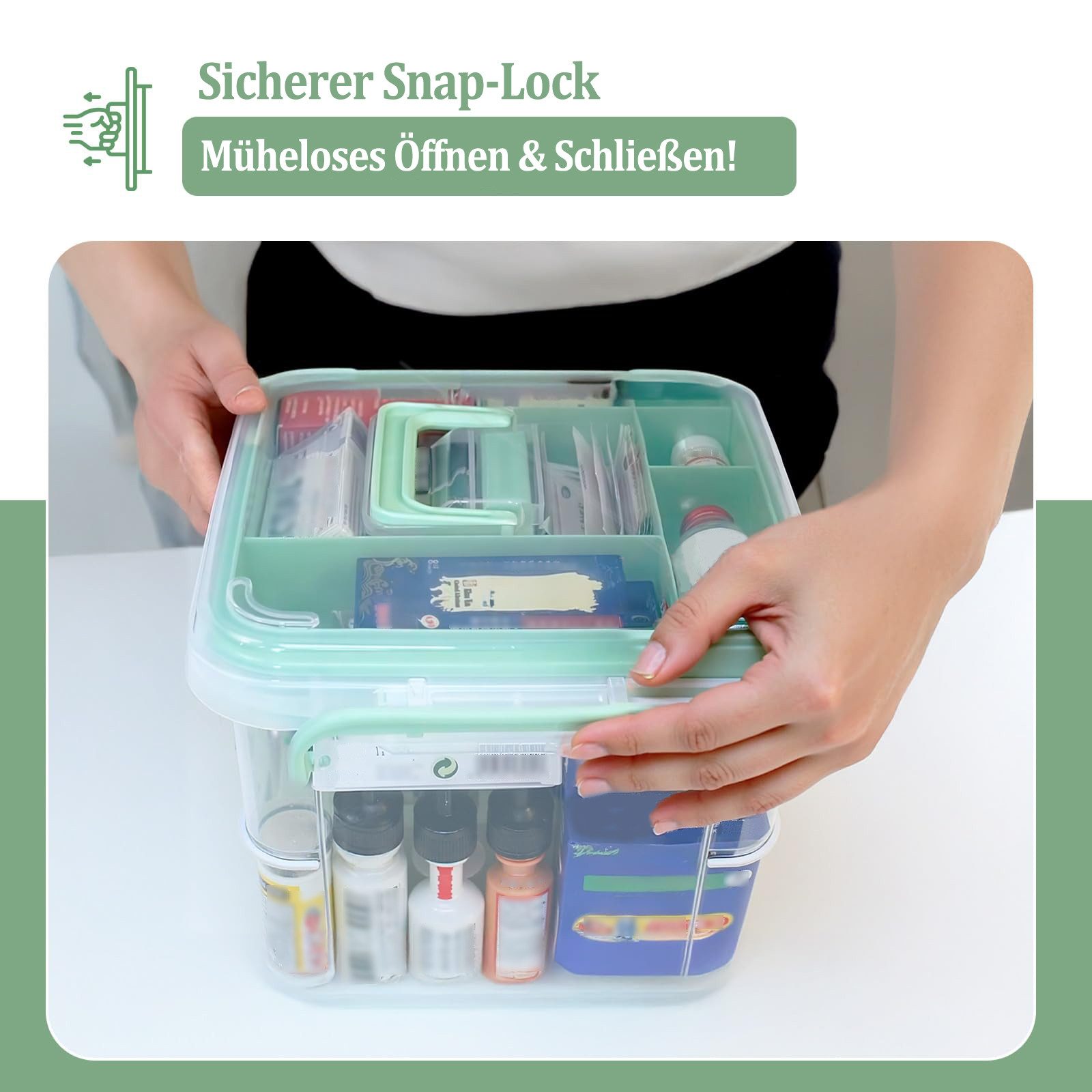 Oshhni Nähmaschinen-Tasche - Stauraumwunder In Rosenrot