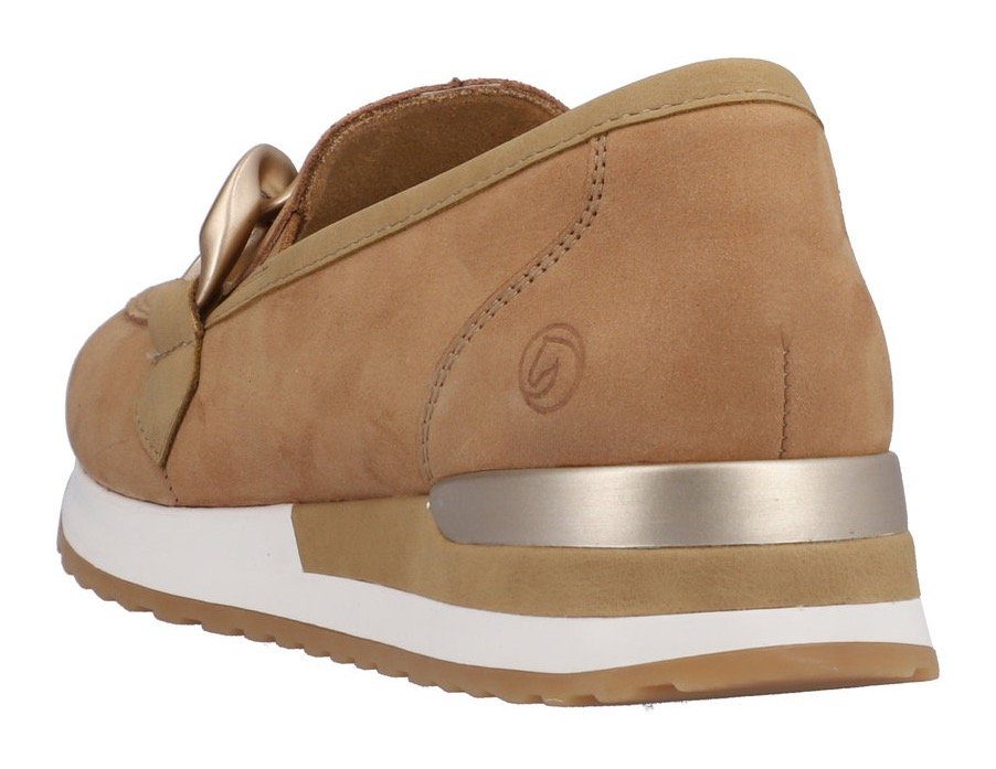 sand trendiger Slipper Zierkette mit Remonte