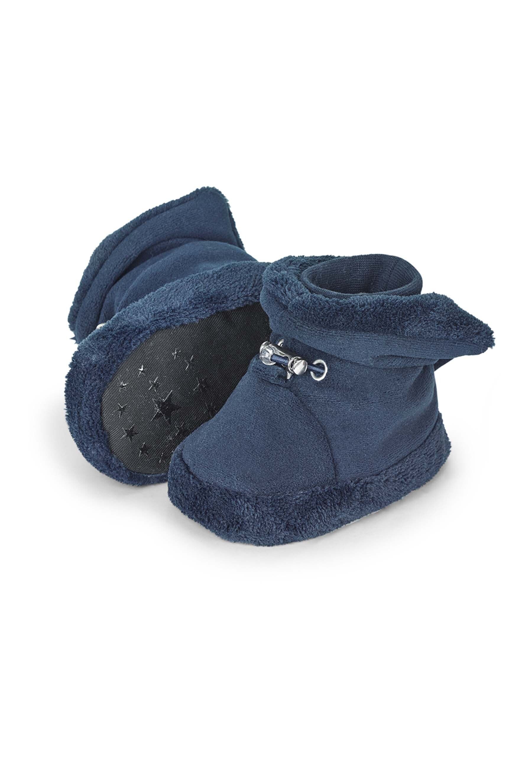 Sterntaler® Baby Stiefel uni Outdoorschuh (1-tlg) Microfleece Baby-Stiefel, Teddy-Futter, Kordelstopper, rutschfest