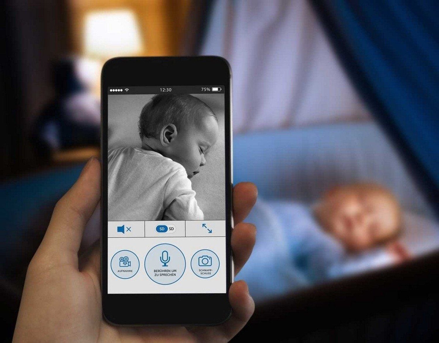 Reer Video-Babyphone Video Babyphone, Video Babyphone, 1-tlg.