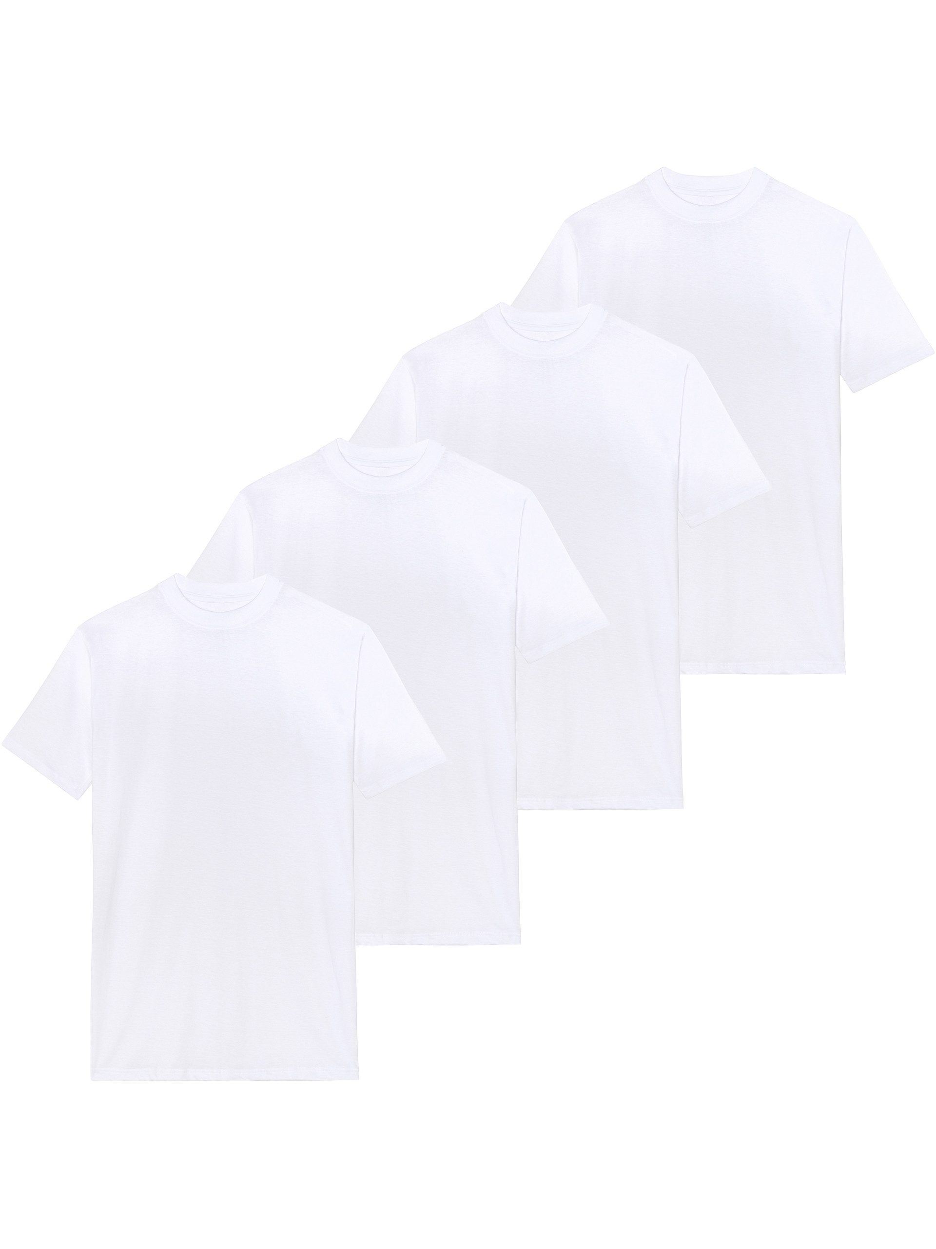 Hom T-Shirt Harro (4-tlg) unterziehshirt unterhemd kurzarm