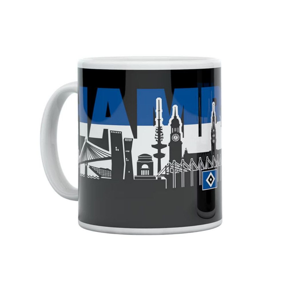 VertriebsArena GmbH Becher HSV Tasse Freddy, Steingut