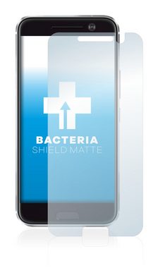 upscreen Schutzfolie für HTC 10, Displayschutzfolie, Folie Premium matt entspiegelt antibakteriell