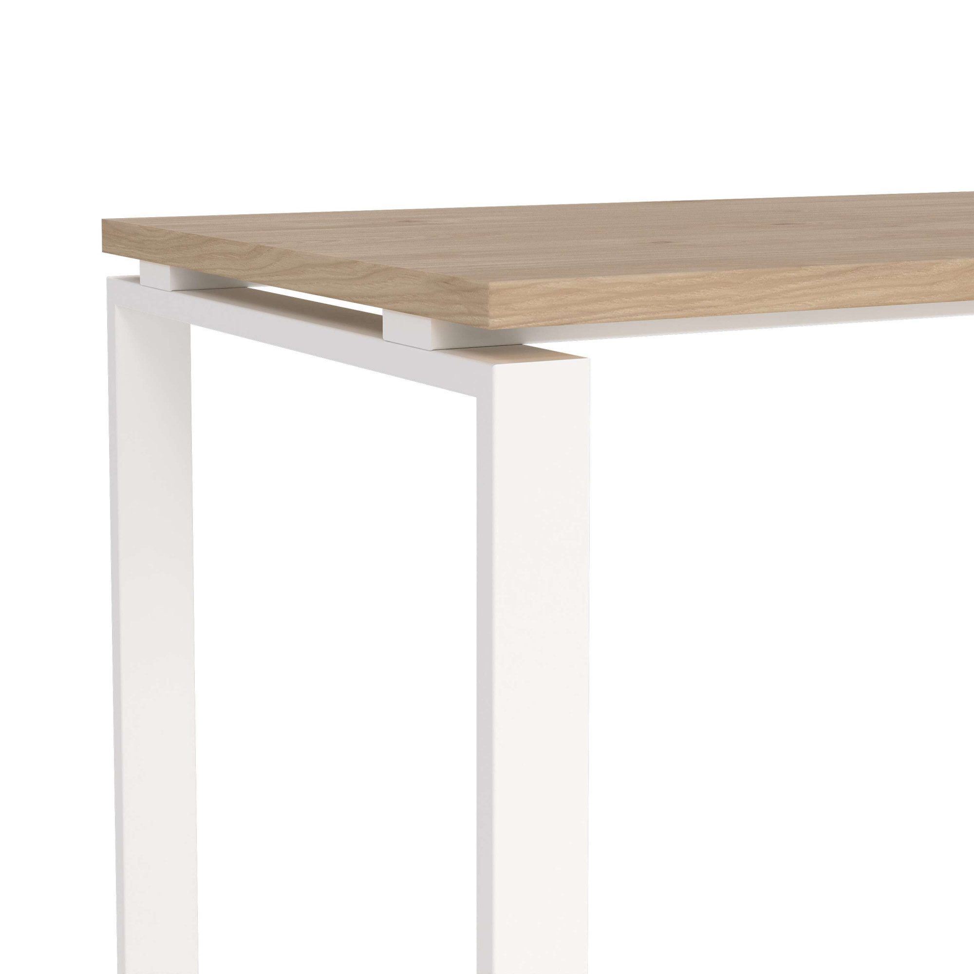 INOSIGN Schreibtisch Sign Arbeitstisch, Sekretär, Bürotisch, Cleanes Design, Metallbeine, Breite 120 oder 150 cm