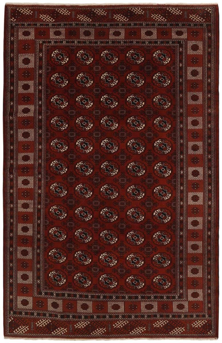 Orientteppich Turkaman 255x389 Handgeknüpfter Orientteppich / Perserteppich, Nain Trading, rechteckig, Höhe: 6 mm