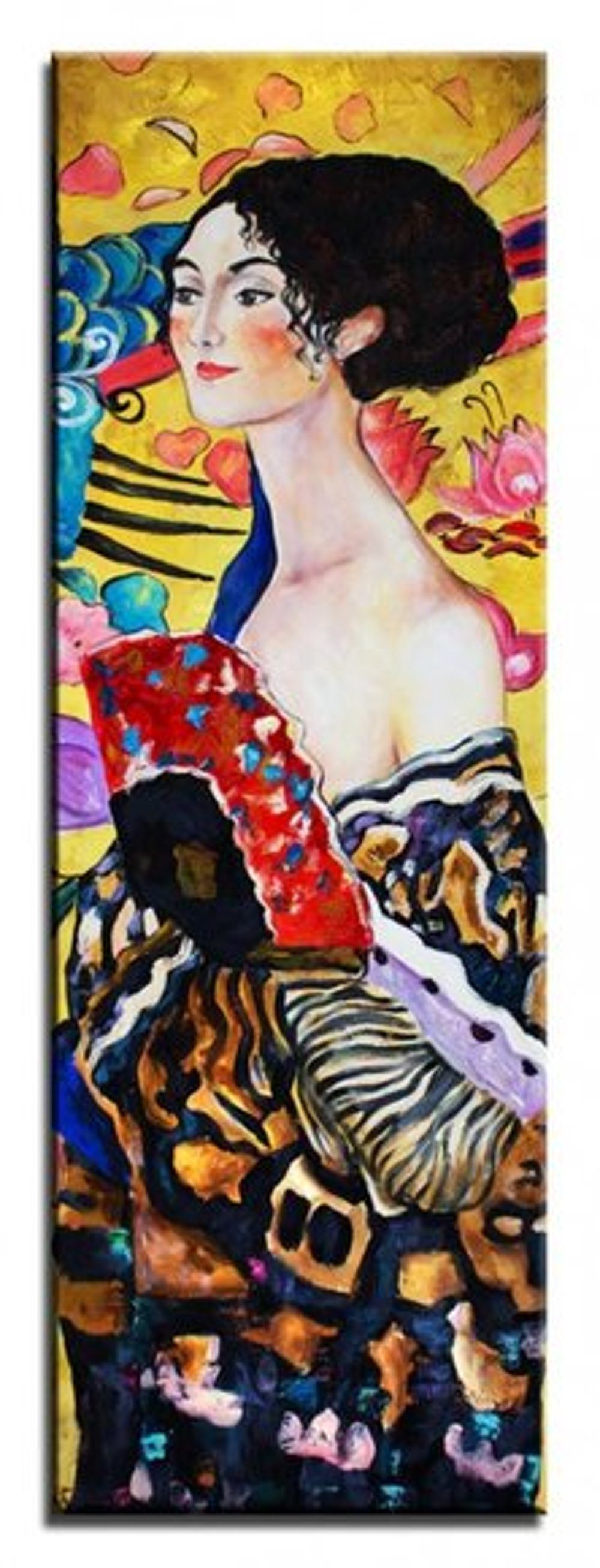 JVmoebel Gemälde Gustav Klimt »G16442«, jedes Bild ein Unikat, handgearbeitet