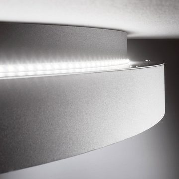 WOFI LED Deckenleuchte, LED-Leuchtmittel fest verbaut, Warmweiß, LED Deckenleuchte Esszimmer Backlight Deckenlampe in runder Form
