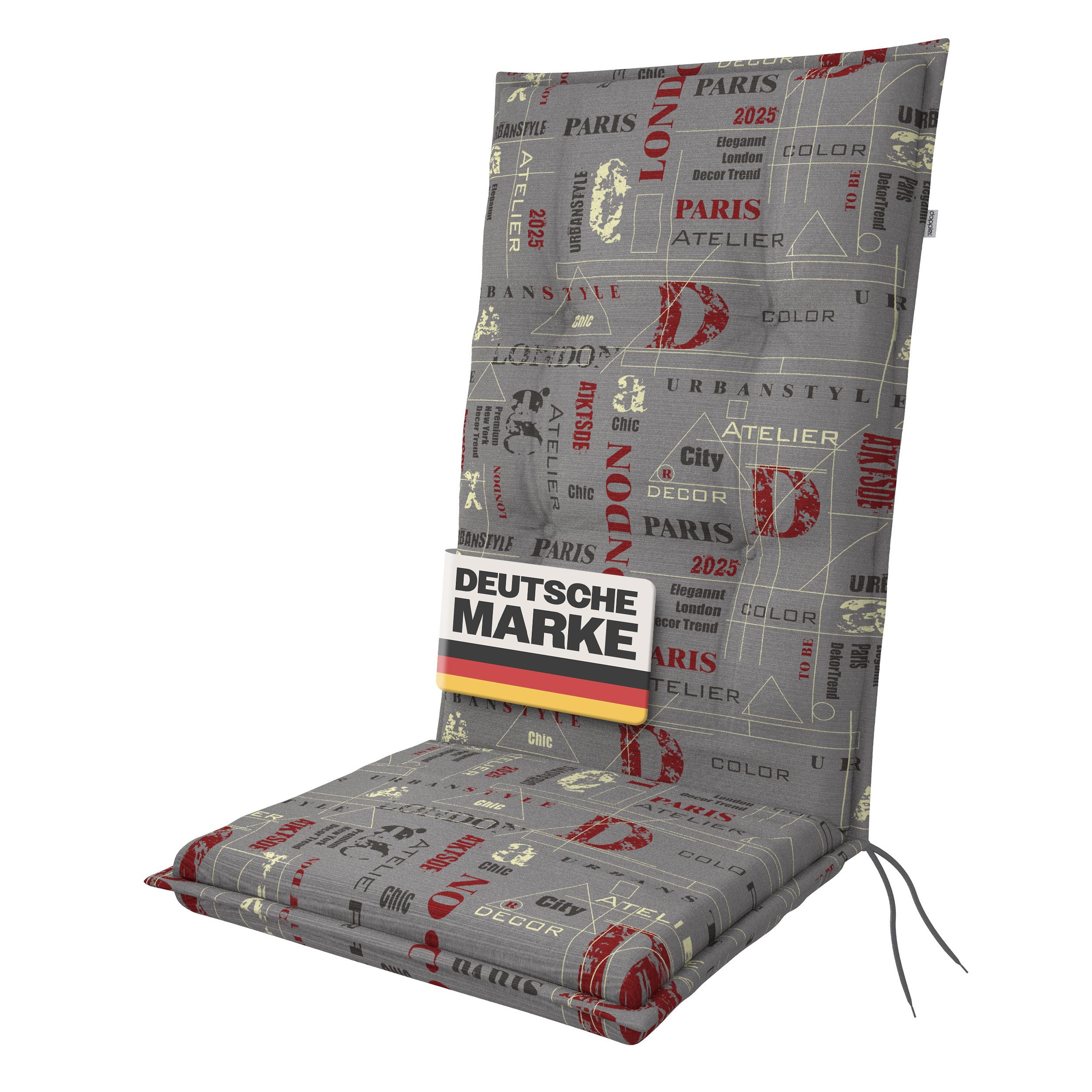 Gardissimo Hochlehnerauflage Hochlehnerauflage 1112 Gartenstuhl Auflagen günstig online kaufen
