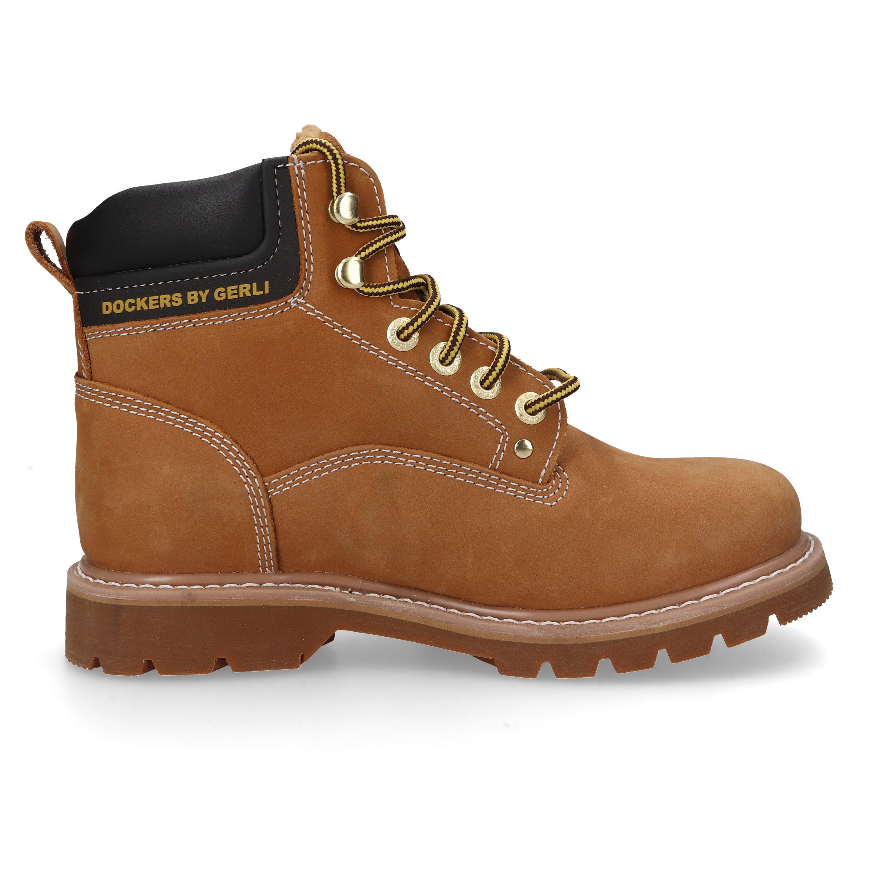 Dockers by Gerli Schnürboots Winterboots, Workerboots mit Profilsohle
