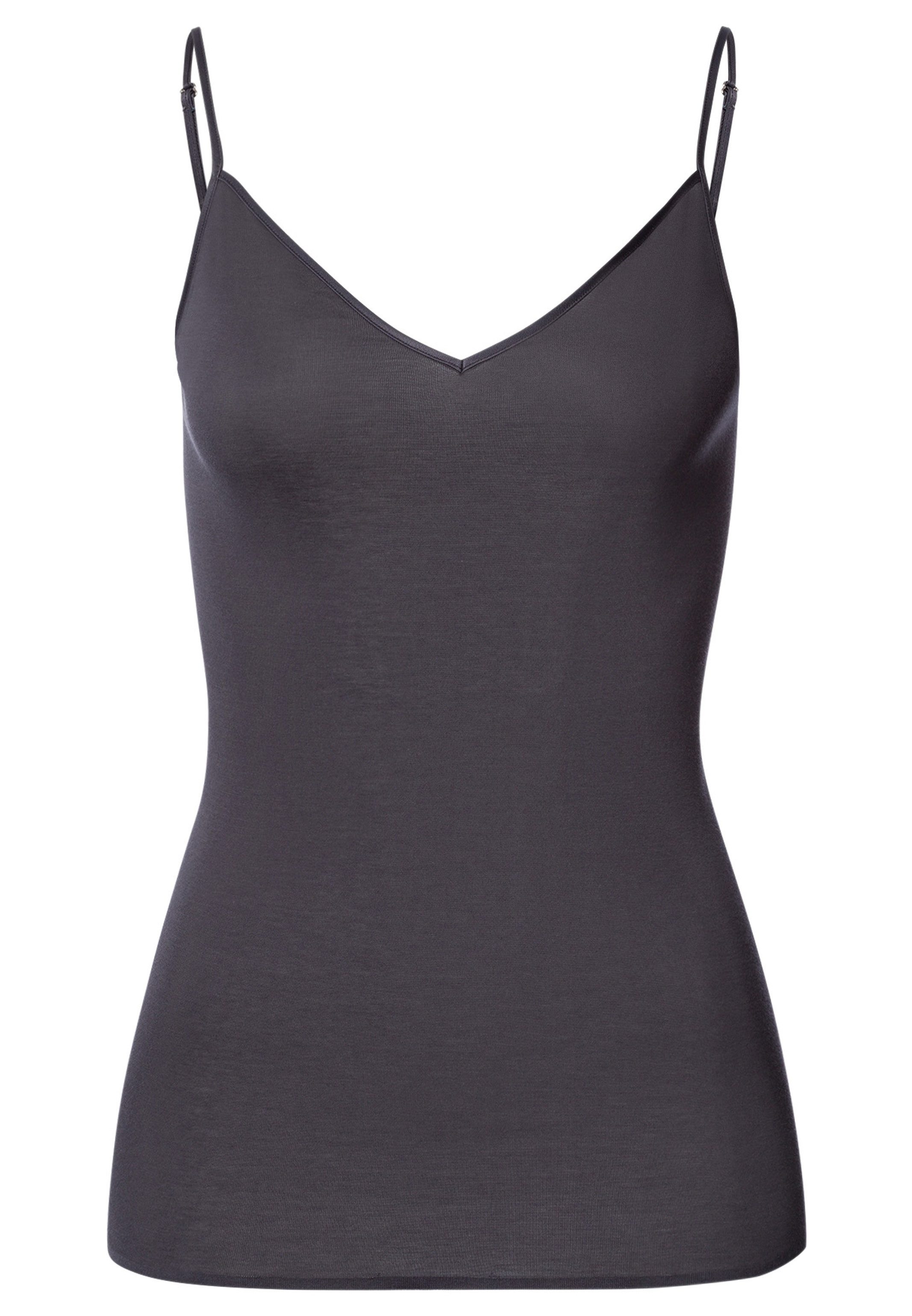 Hanro Unterhemd Cotton Seamless (1-St) Spaghetti Top - Baumwolle - Atmungsaktiv - Angenehm auf der Haut