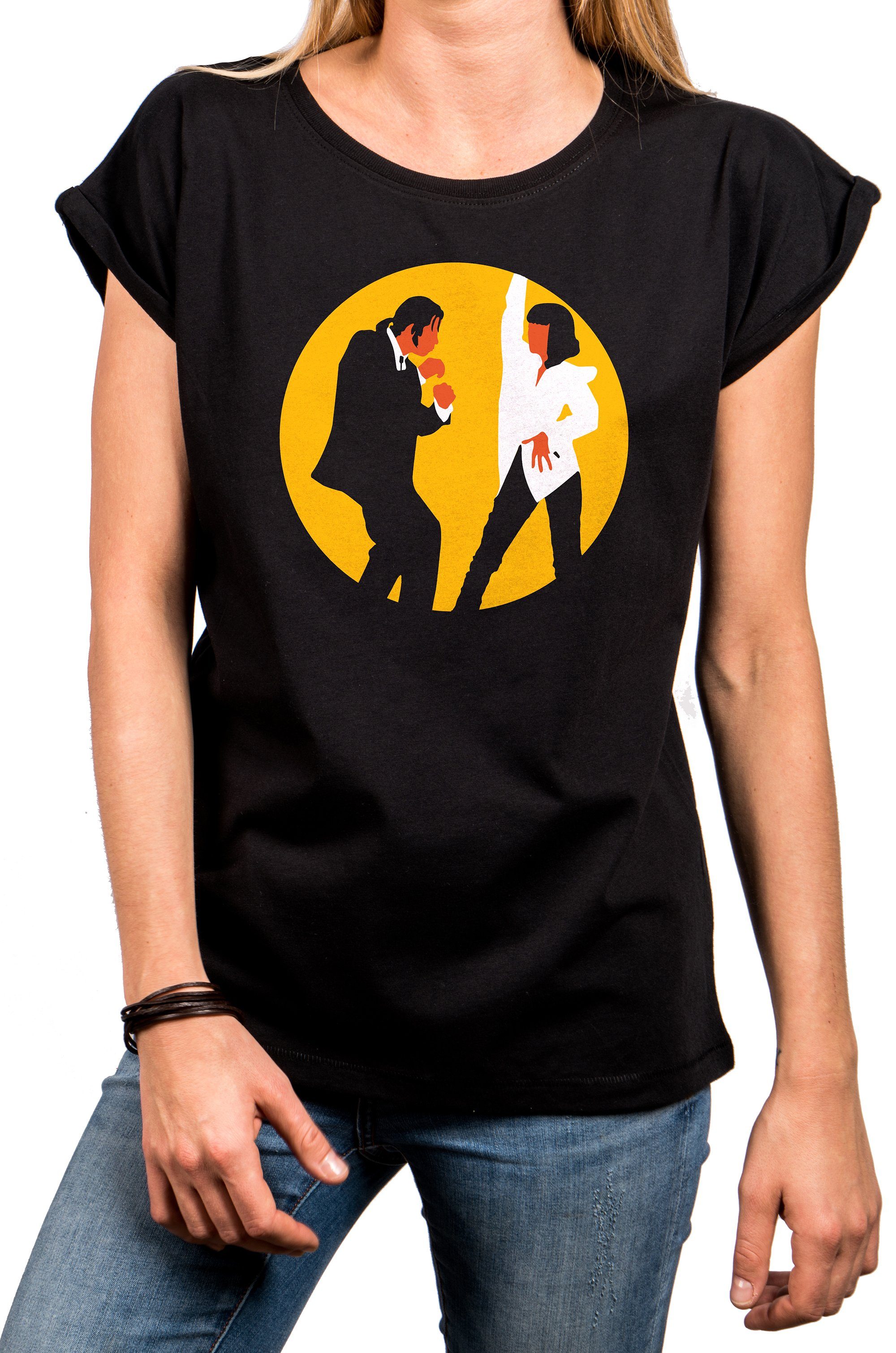 MAKAYA T-Shirt Damen Kurzarm Sommer Top günstig online kaufen