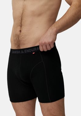 DANISH ENDURANCE Boxershorts Merino Trunks (Packung, 2-St) Ultraweich, Temperaturregulierend Sommer & Winter