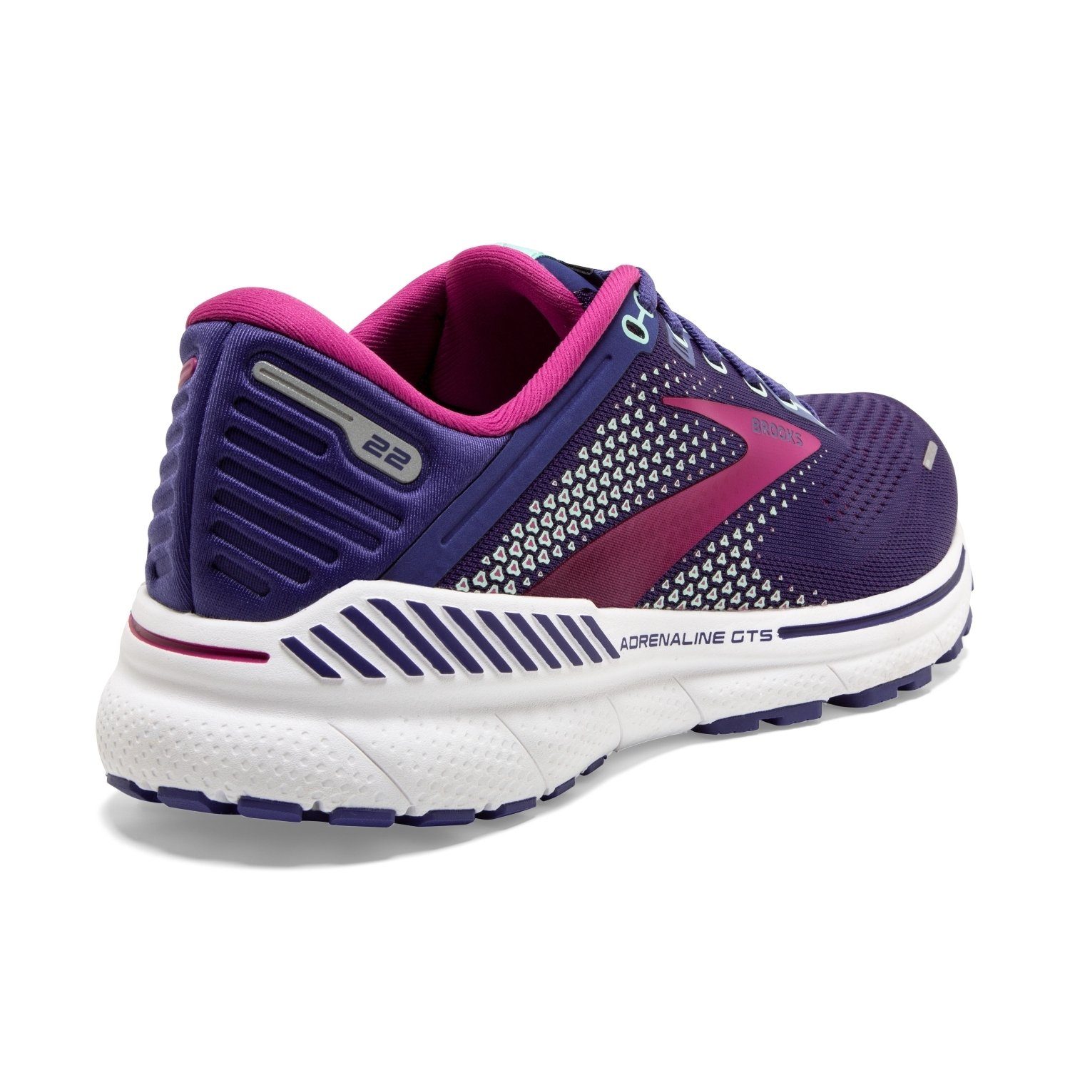 Brooks Adrenaline GTS 22 Navy/Yucca/Pink Laufschuh günstig online kaufen