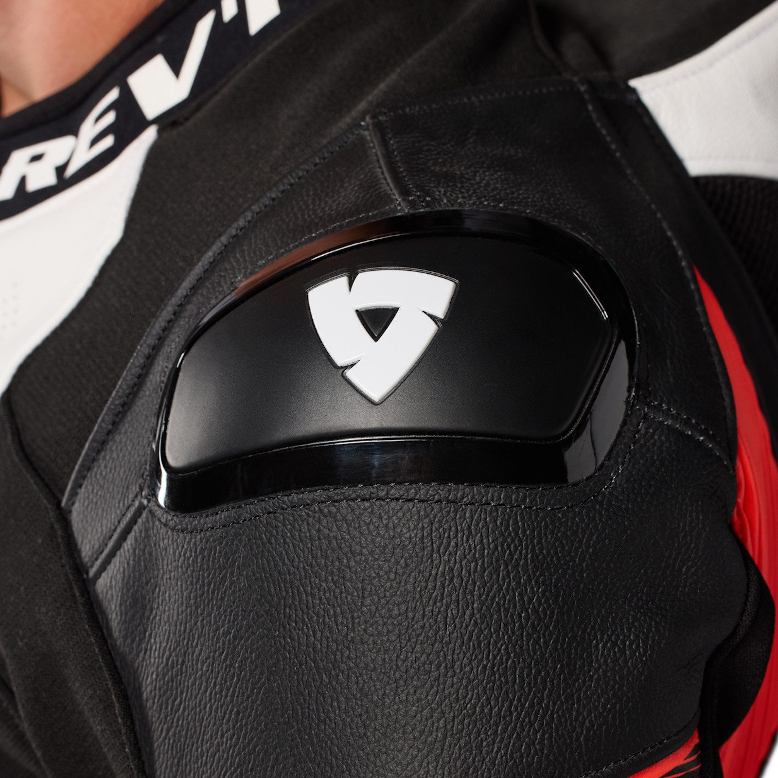 Revit Motorradkombi Revit Argon 3 Lederkombi 2tlg. Schwarz / Weiss