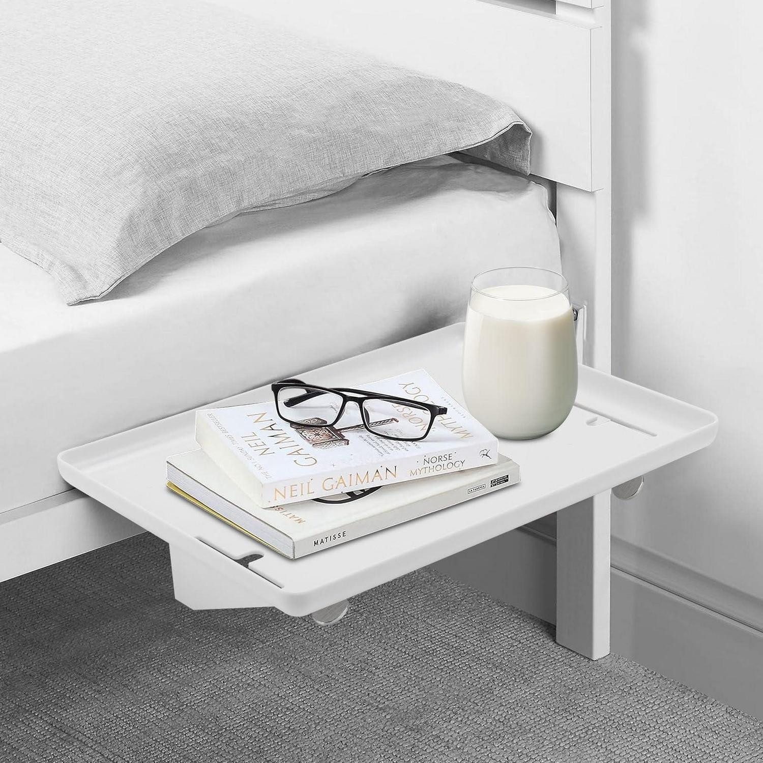 LuxusKollektion Nachttisch Nachttisch Bett EinhäNgen Weiß (1-St)