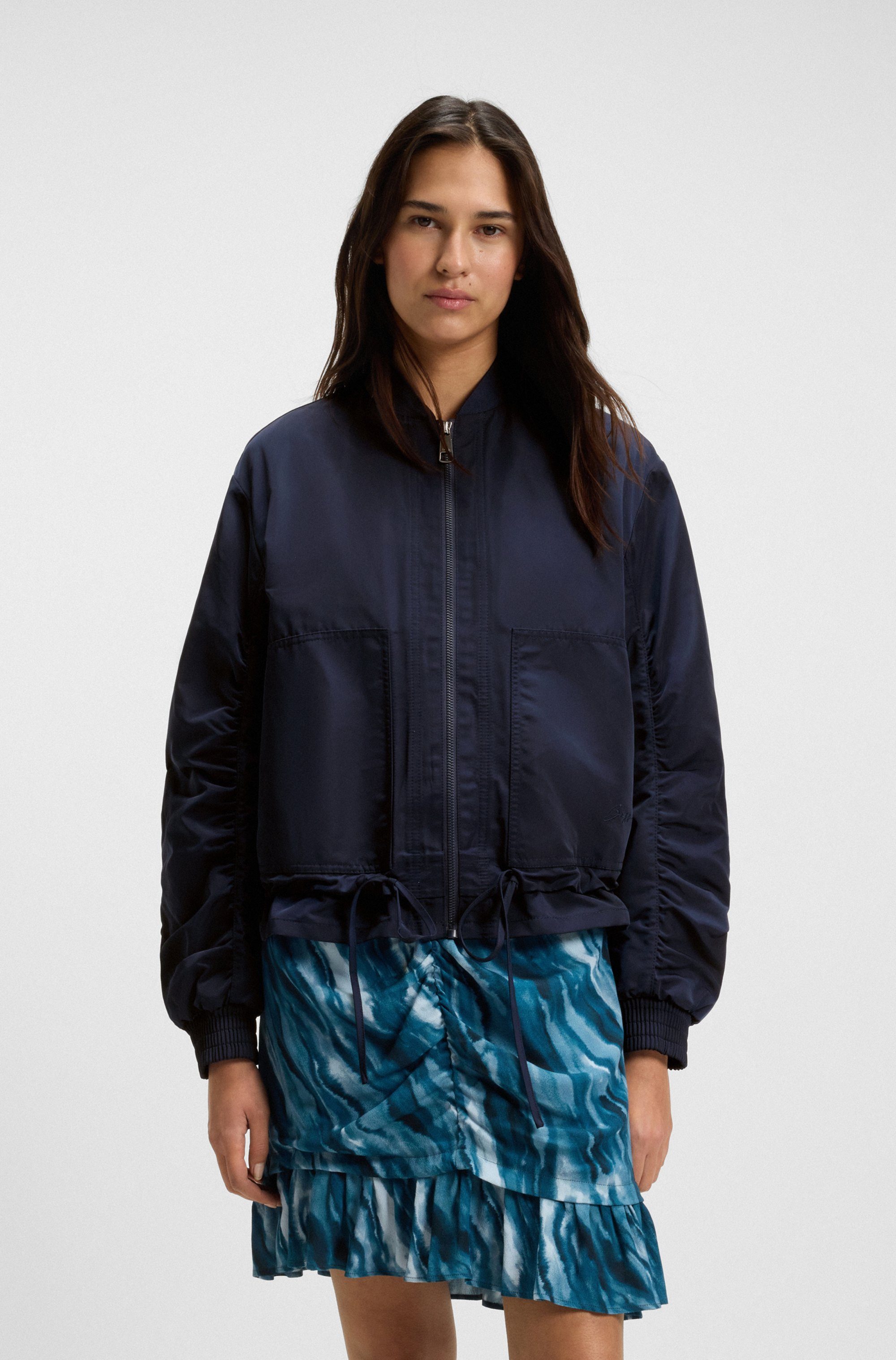 BOSS ORANGE Bomberjacke Pirosa Premium Damenmode mit schützendem Finish günstig online kaufen