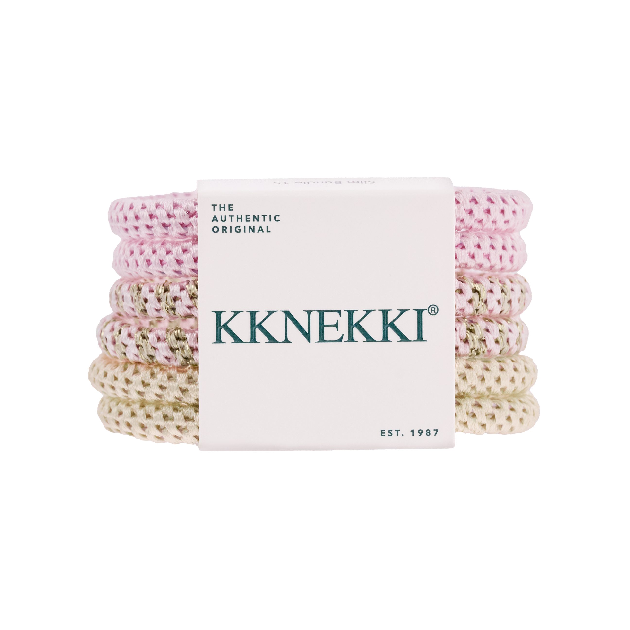 KKNEKKI Haargummi Slim Bundle - 6 Haargummis