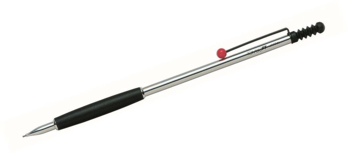 TOMBOW Bleistift Druckbleistift Zoom 707 de luxe 0,5mm chrom/schwarz/rot