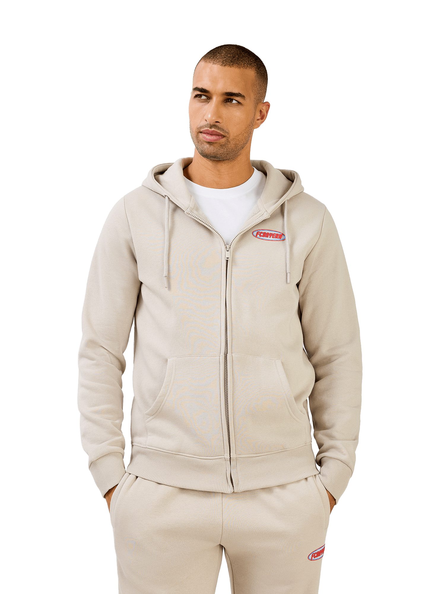 FC Bayern München Kapuzensweatjacke FC Bayern München, Zip-Hoodie Season, Herren, Grau