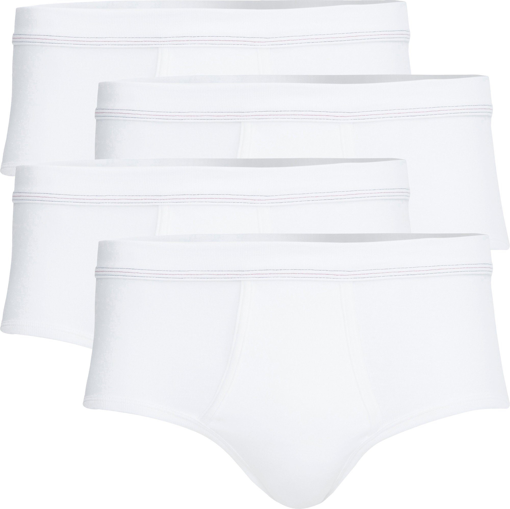 conta Slip Herren-Slip 4er-Pack Feinripp Uni