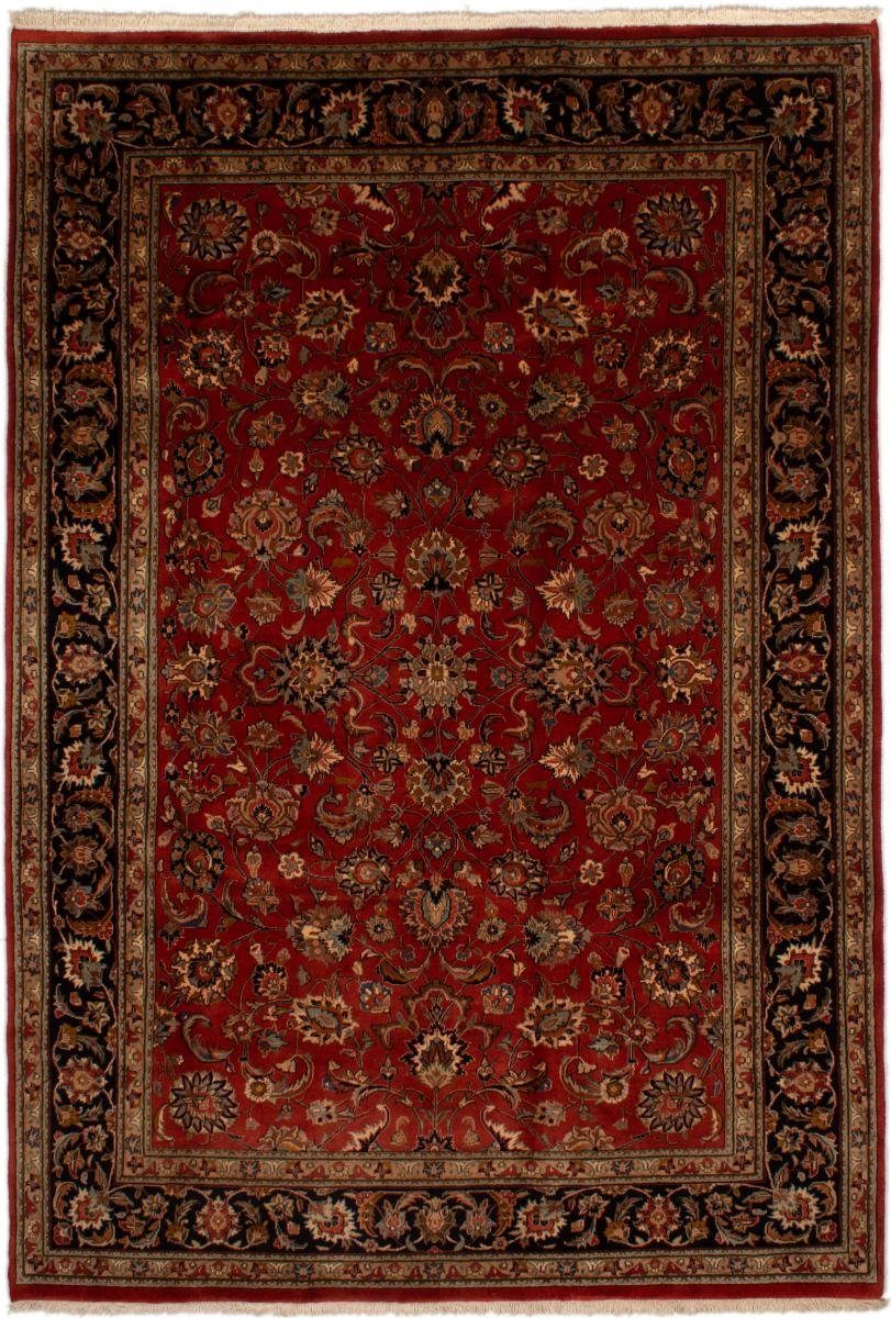 Orientteppich Mashhad 192x288 Handgeknüpfter Orientteppich / Perserteppich, Nain Trading, rechteckig, Höhe: 12 mm