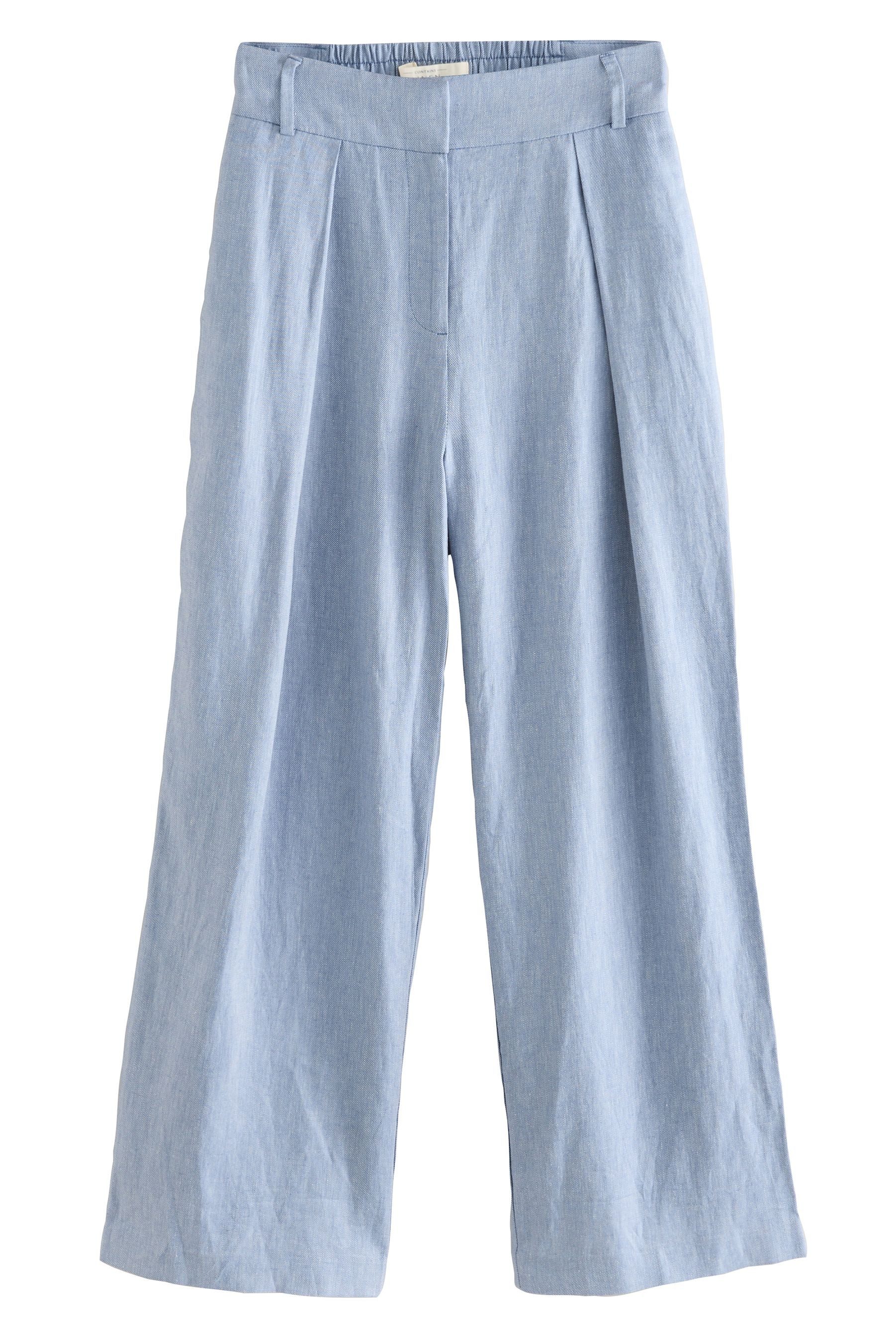 Next Leinenhose Strukturierte Karottenhose mit Elastikeinsatz günstig online kaufen