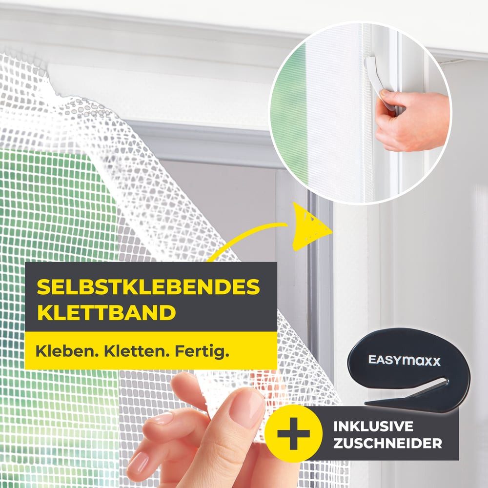 EASYmaxx Insektenschutz-Fensterrahmen Insect Protect Insektenschutzgitter 1 günstig online kaufen