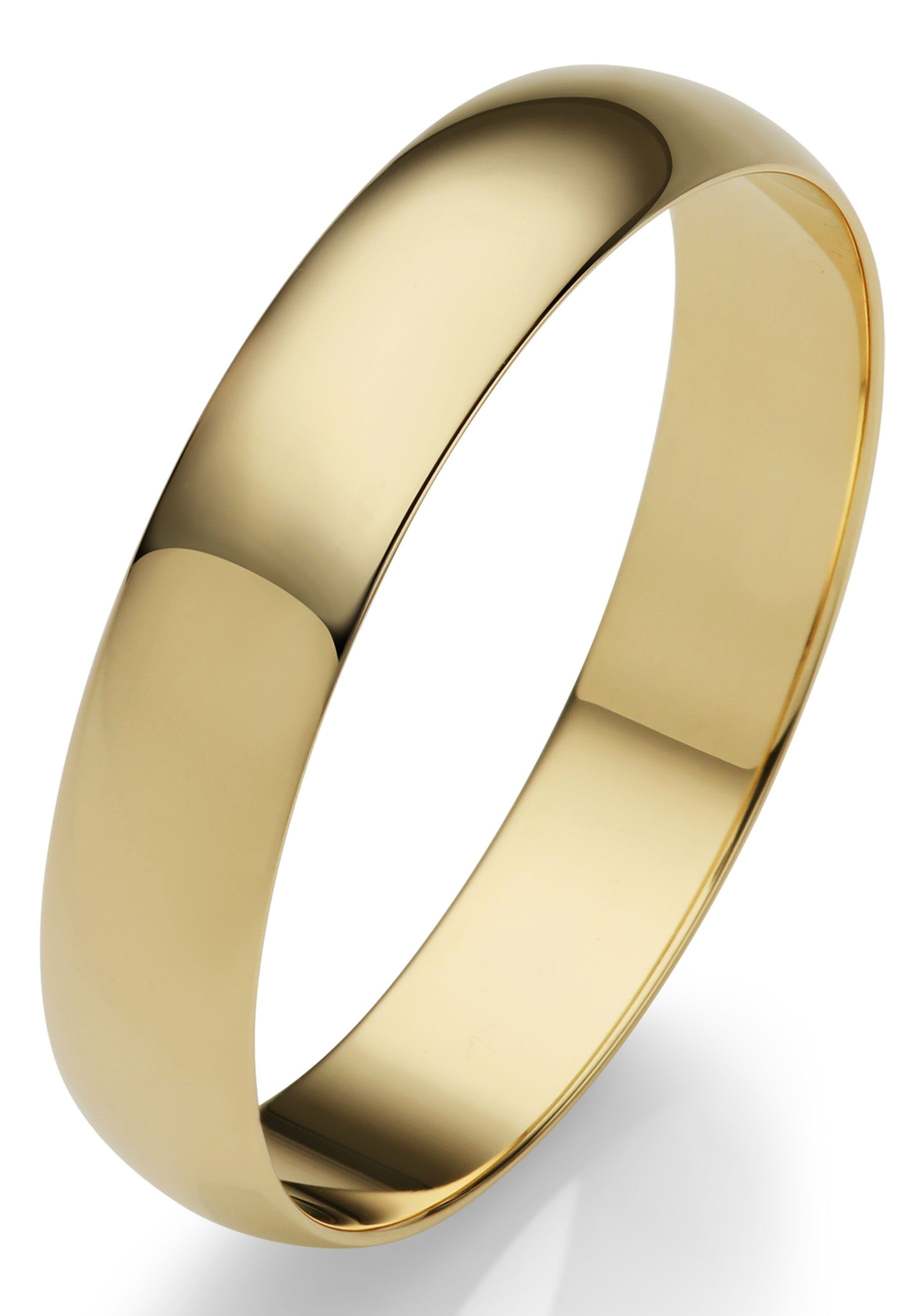 Firetti Trauring Schmuck Geschenk Gold 375 Hochzeit Ehering "LIEBE", Made in Germany, wahlweise mit oder ohne Brillanten